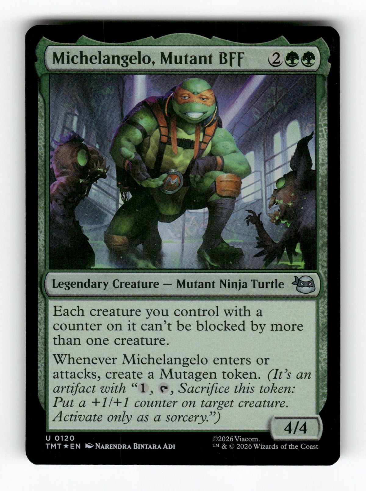 Michelangelo, Mutant BFF
