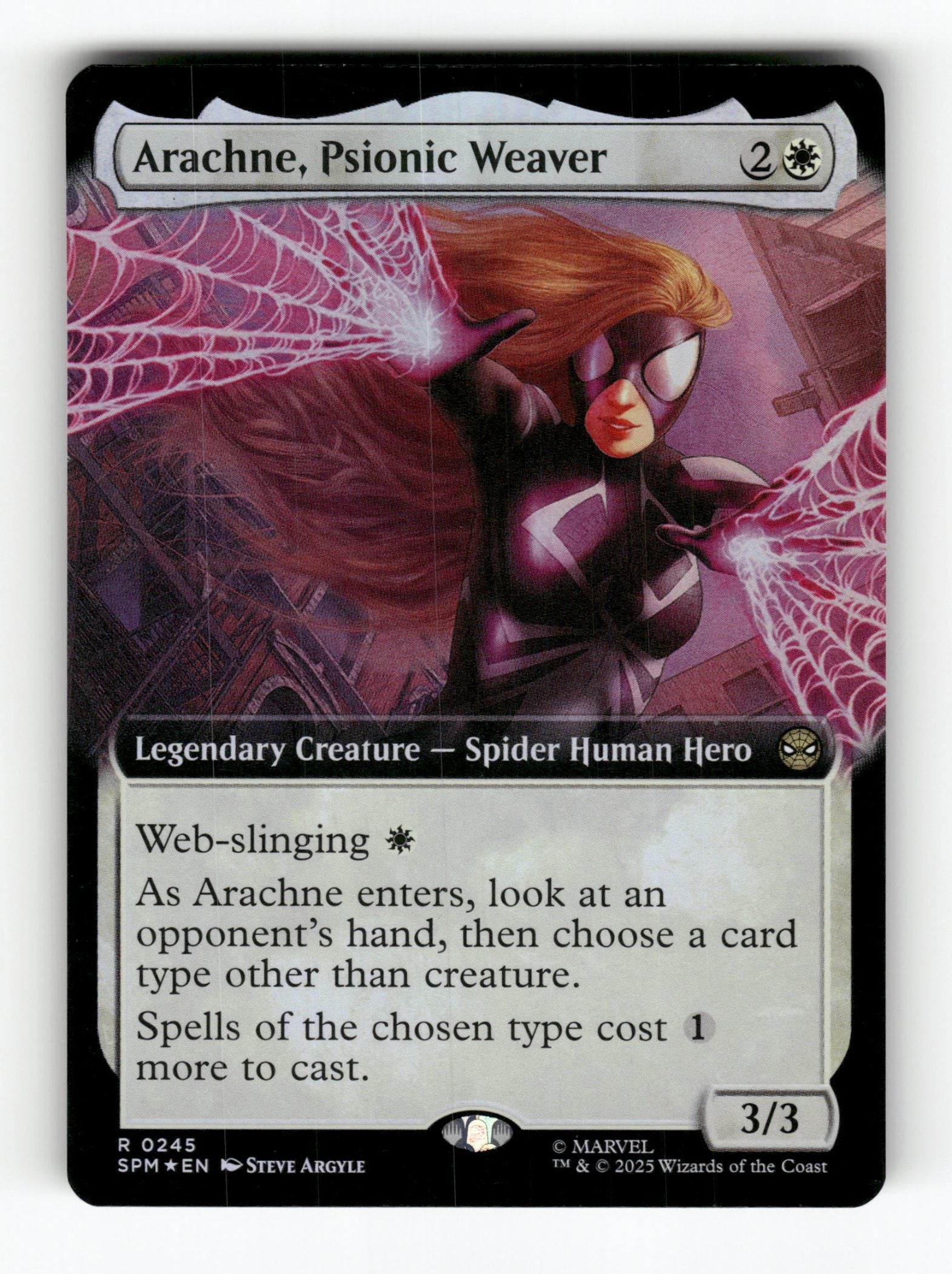 Arachne, Psionic Weaver (Extended Art)