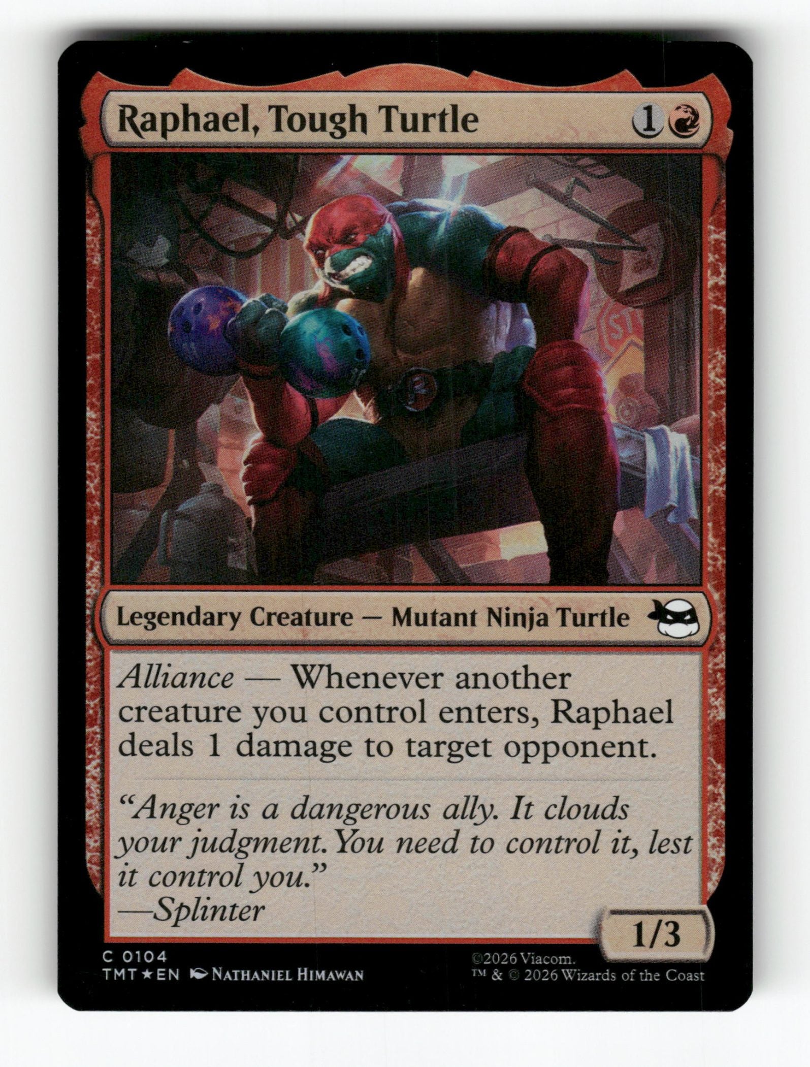 Raphael, Tough Turtle