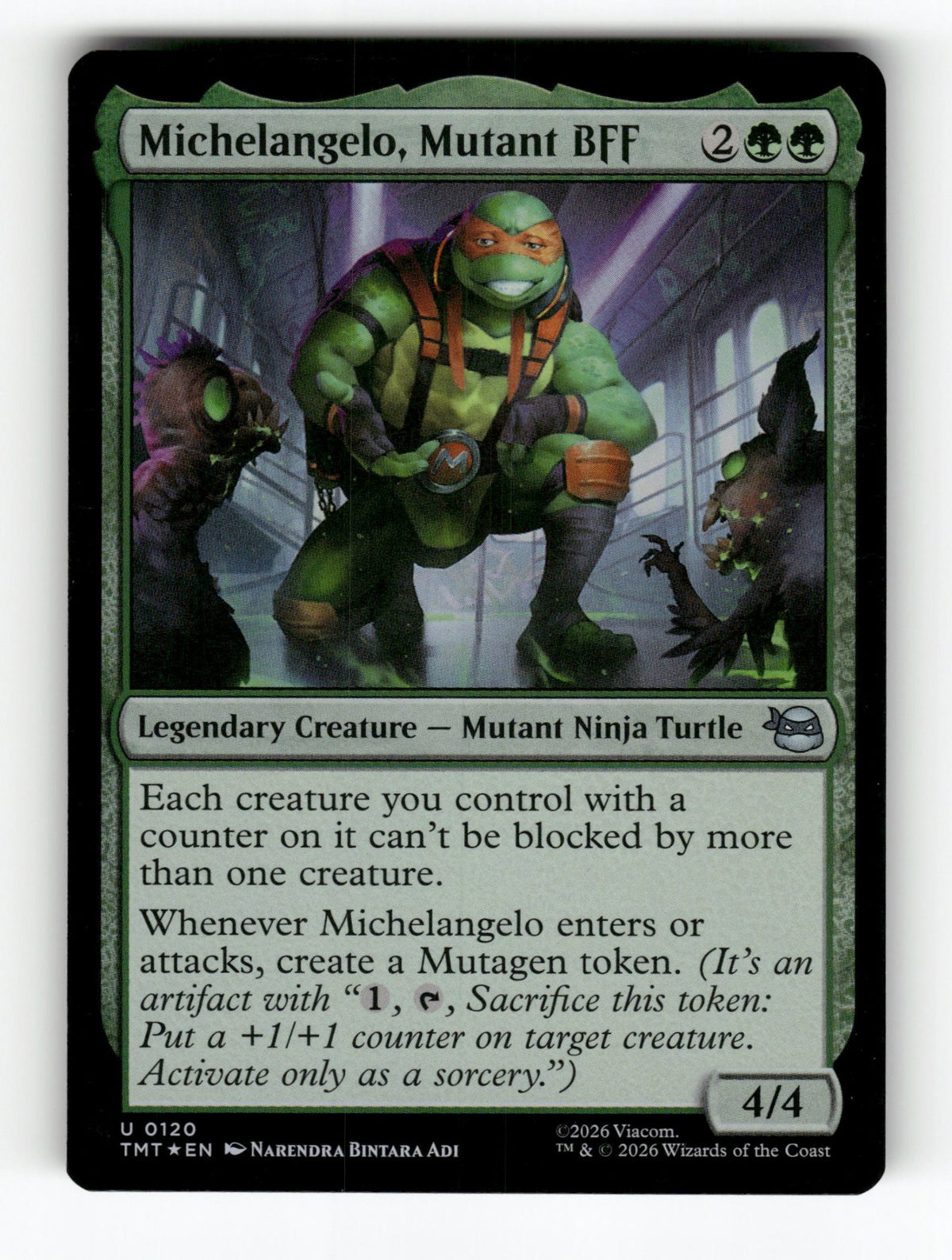 Michelangelo, Mutant BFF