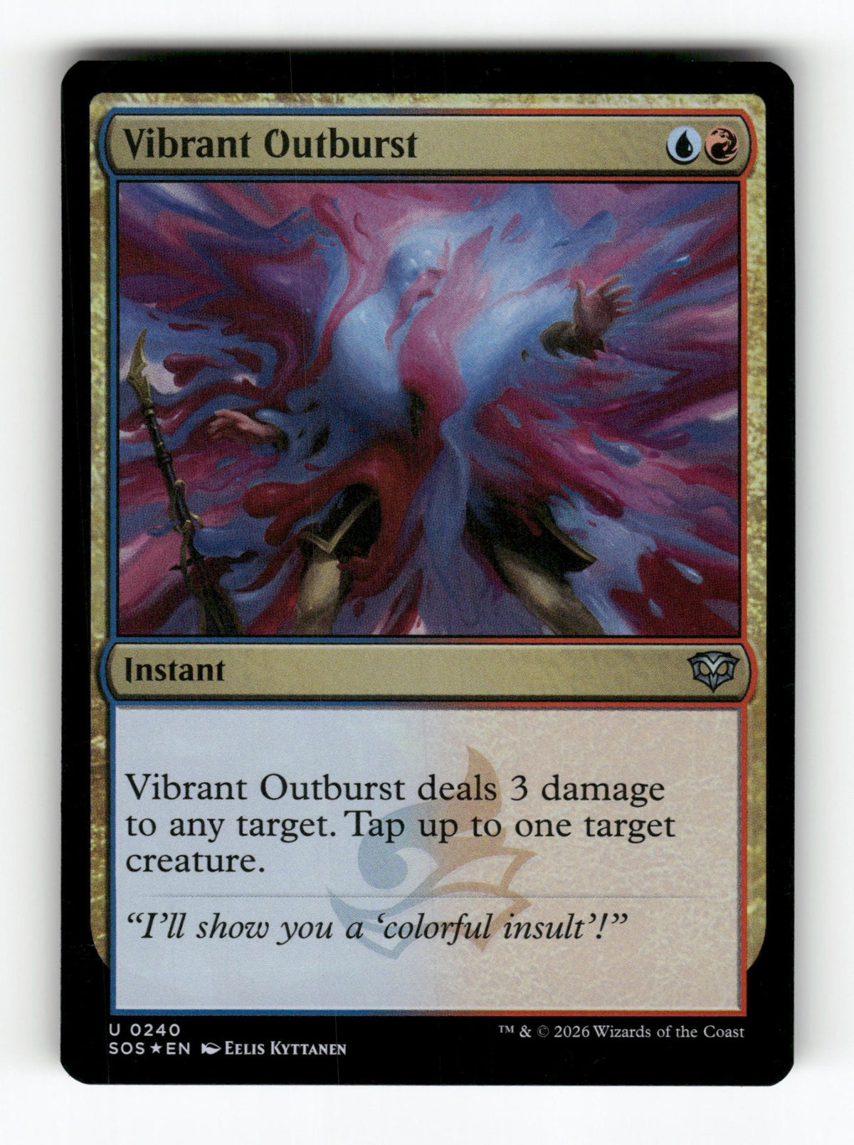 Vibrant Outburst