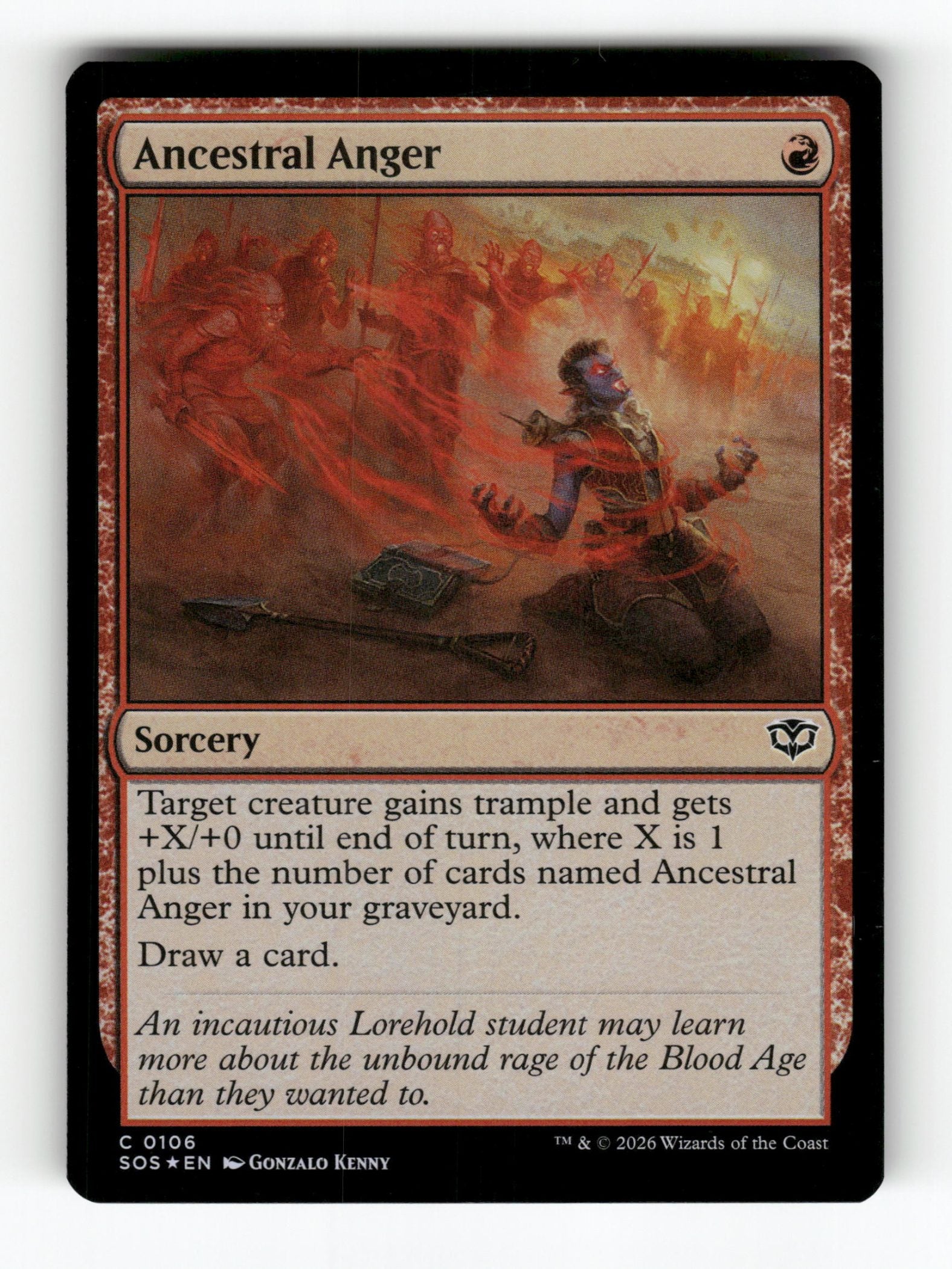 Ancestral Anger