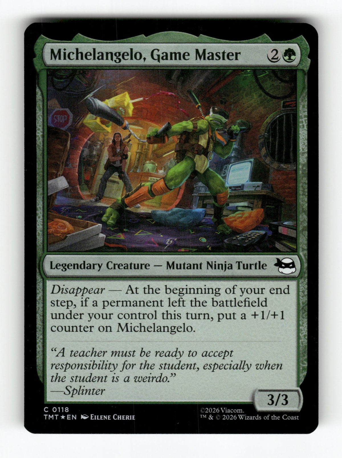 Michelangelo, Game Master
