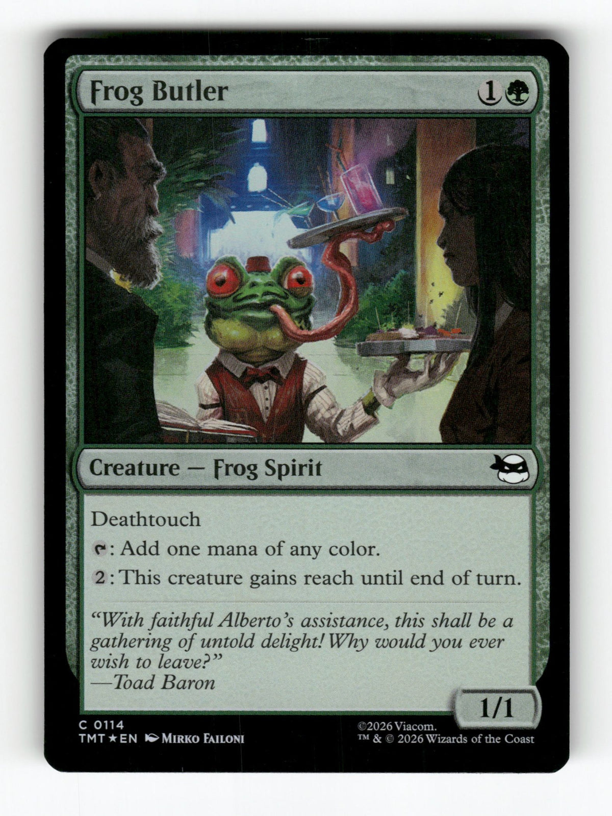 Frog Butler