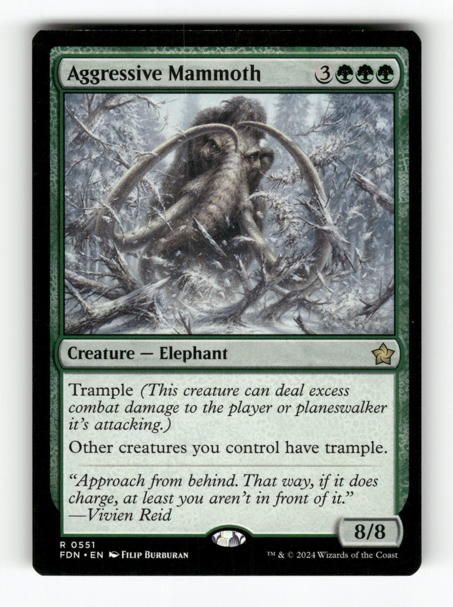 Aggressive Mammoth