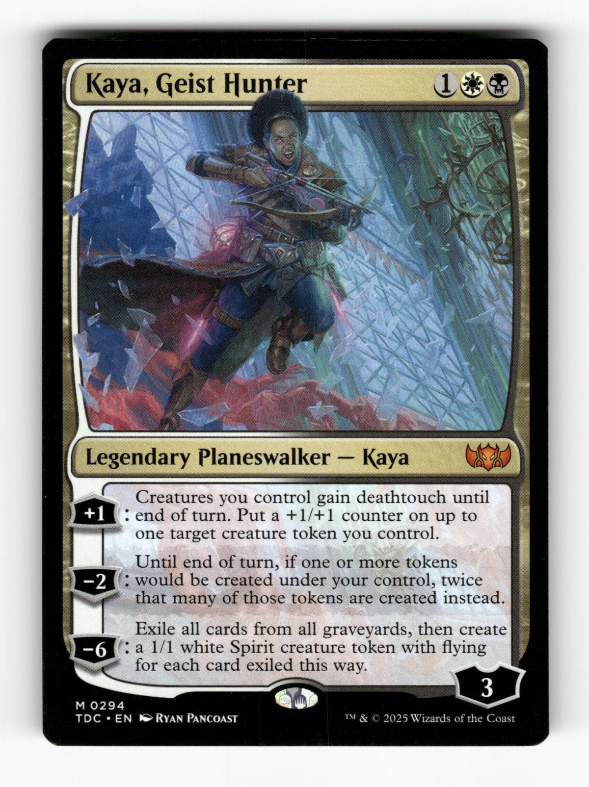 Kaya, Geist Hunter