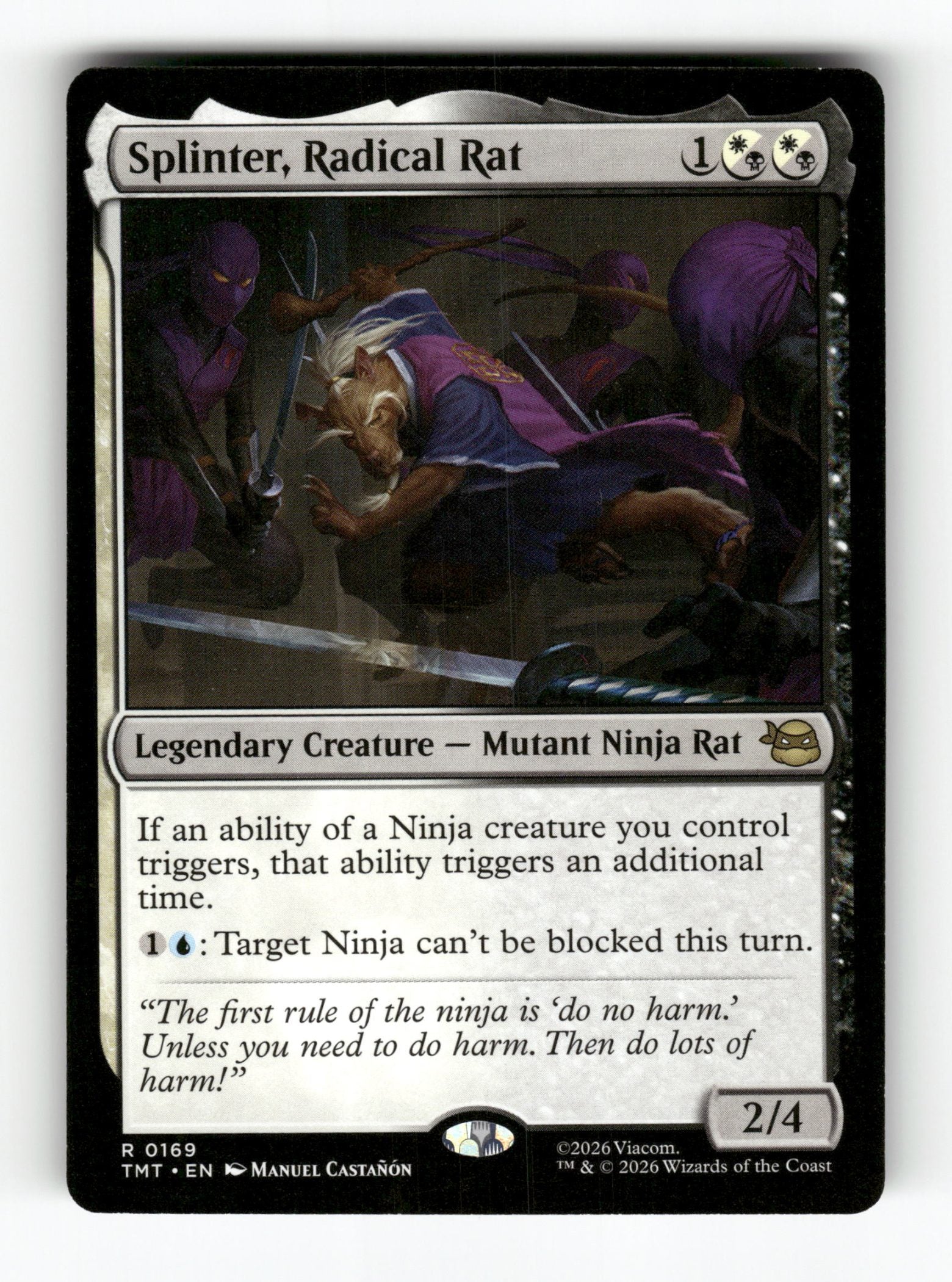 Splinter, Radical Rat