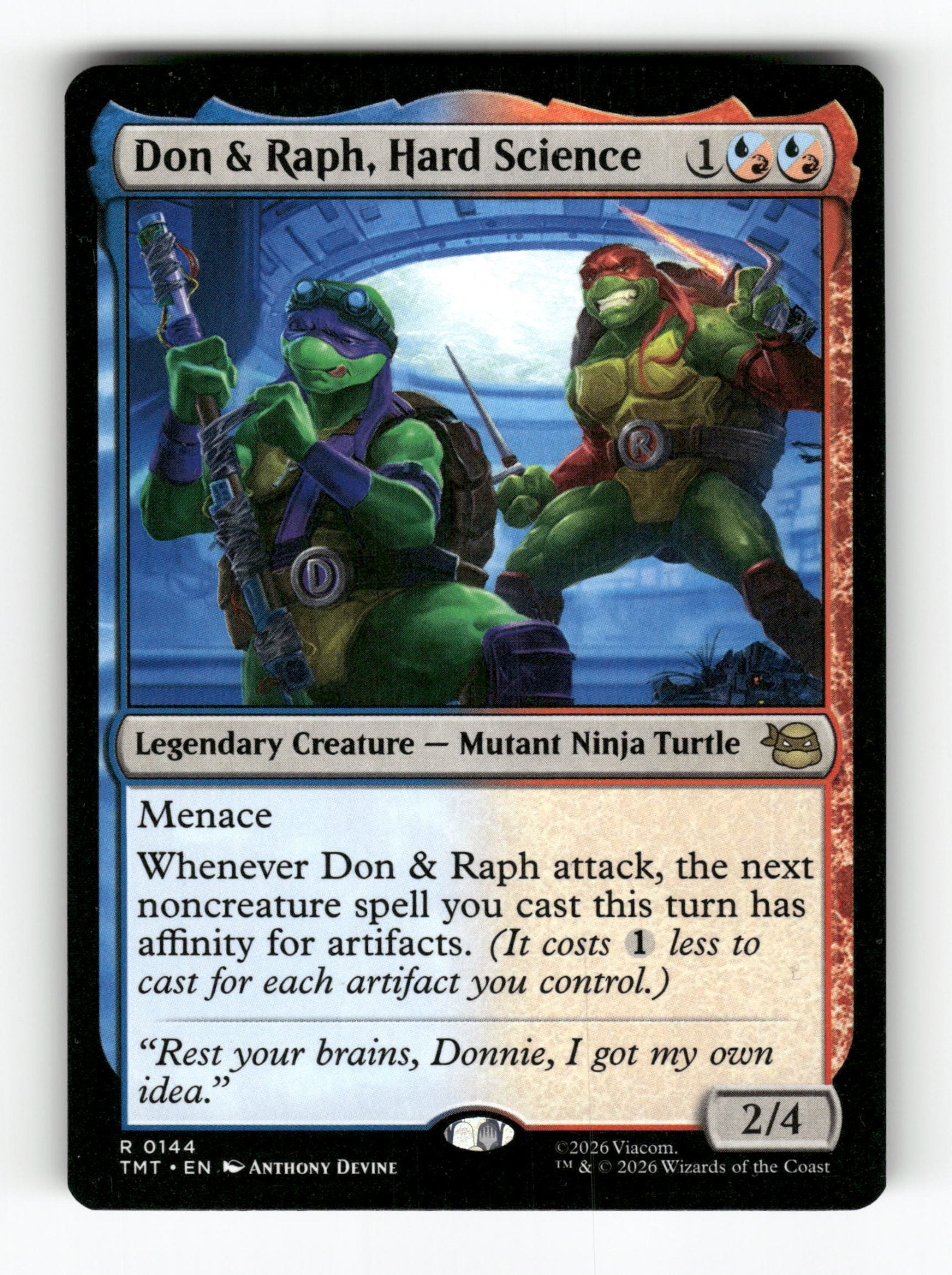 Don & Raph, Hard Science