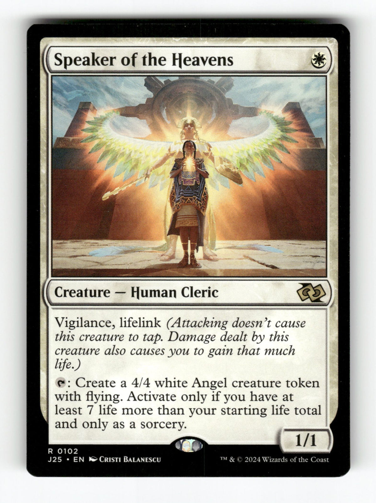 Speaker of the Heavens