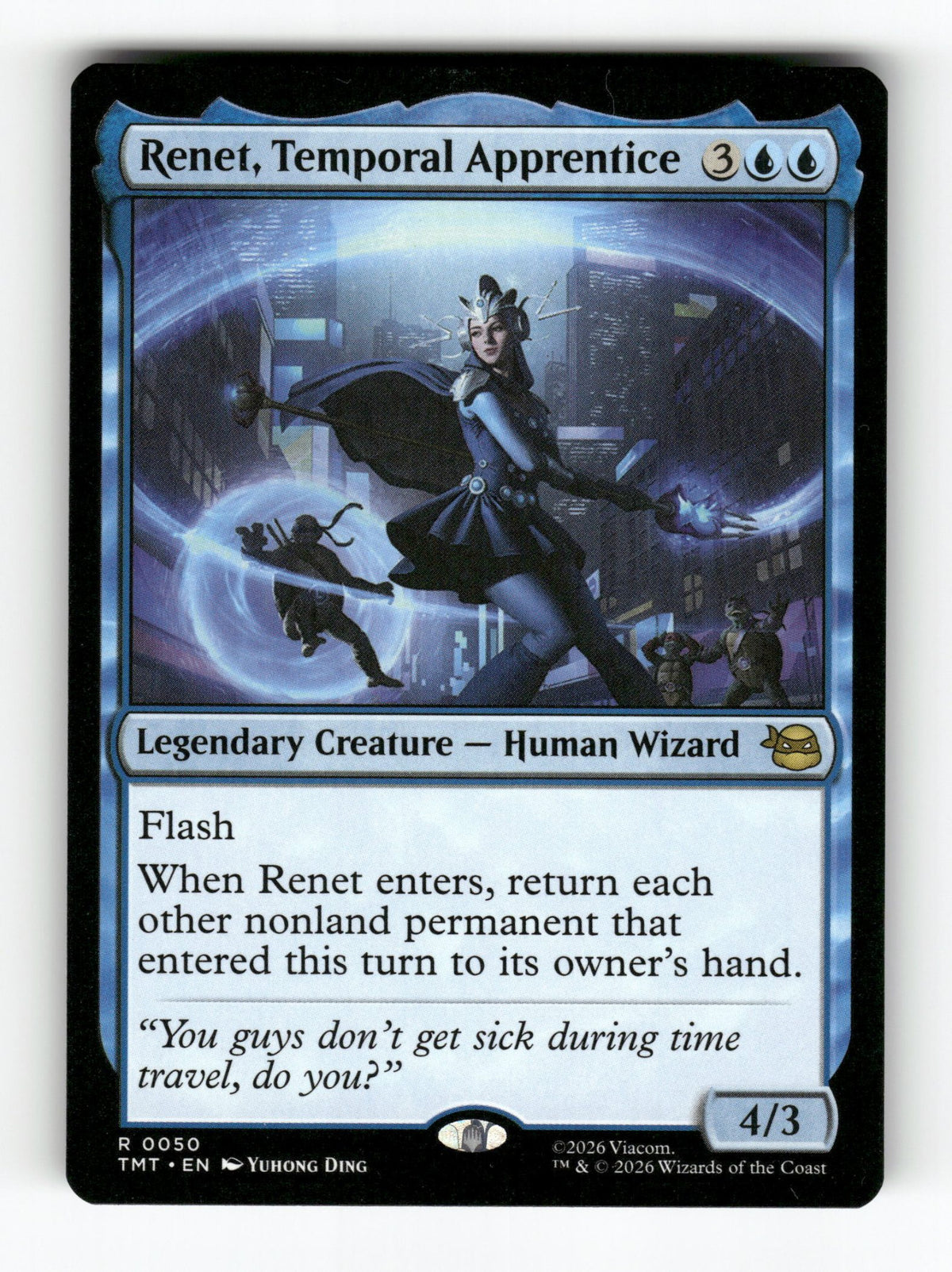 Renet, Temporal Apprentice