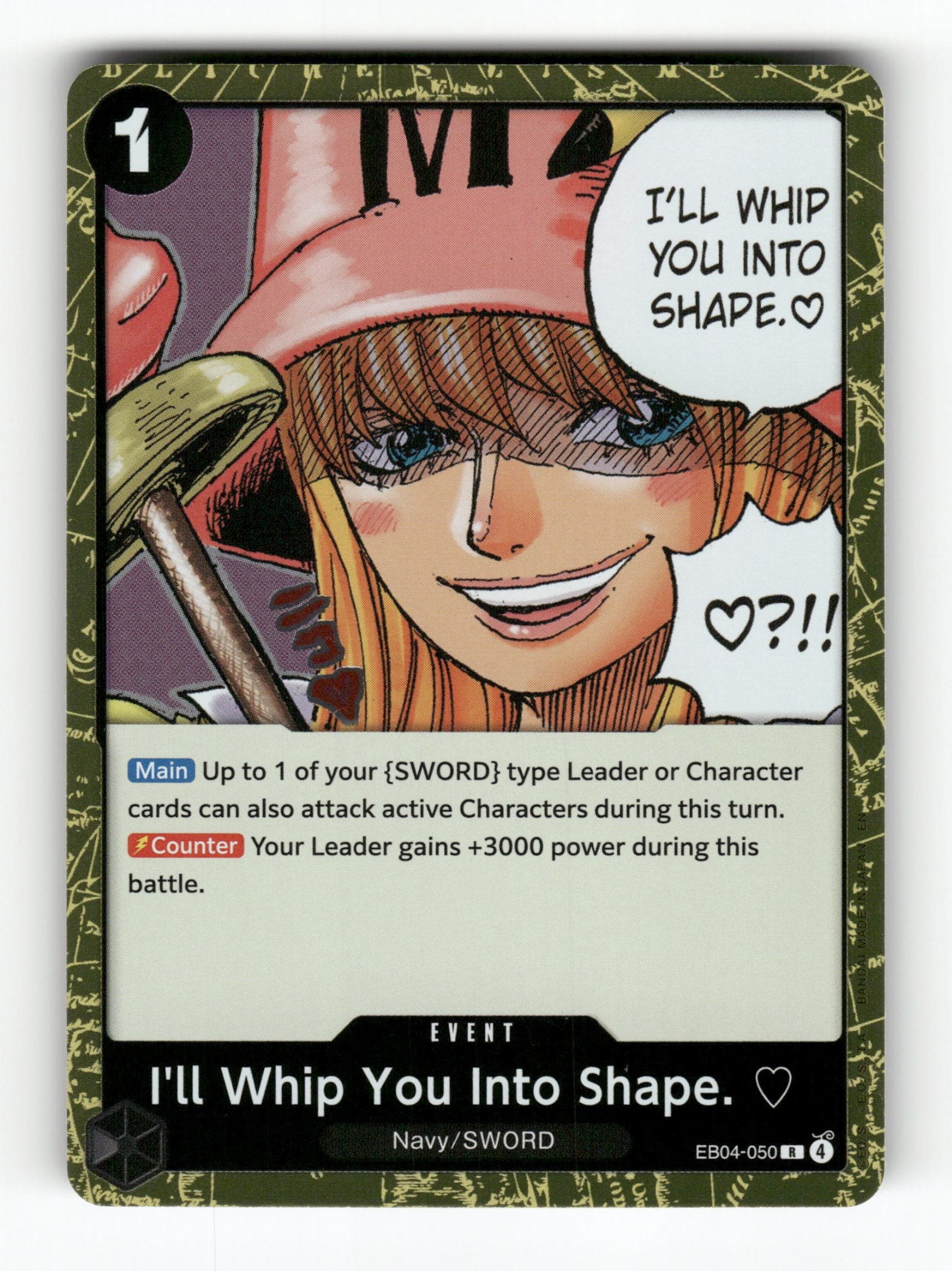 I'll Whip You Into Shape.