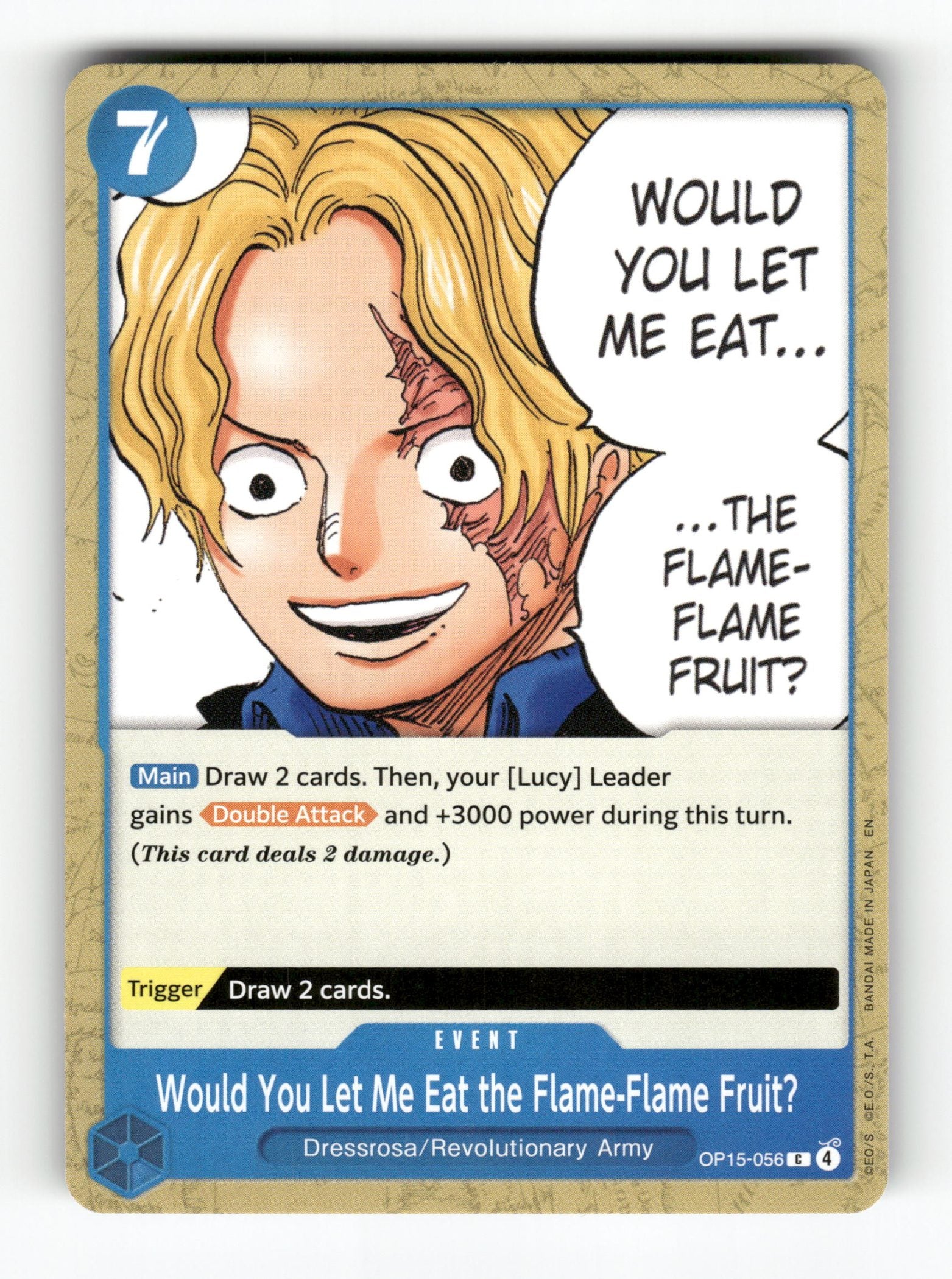 Would You Let Me Eat the Flame-Flame Fruit?