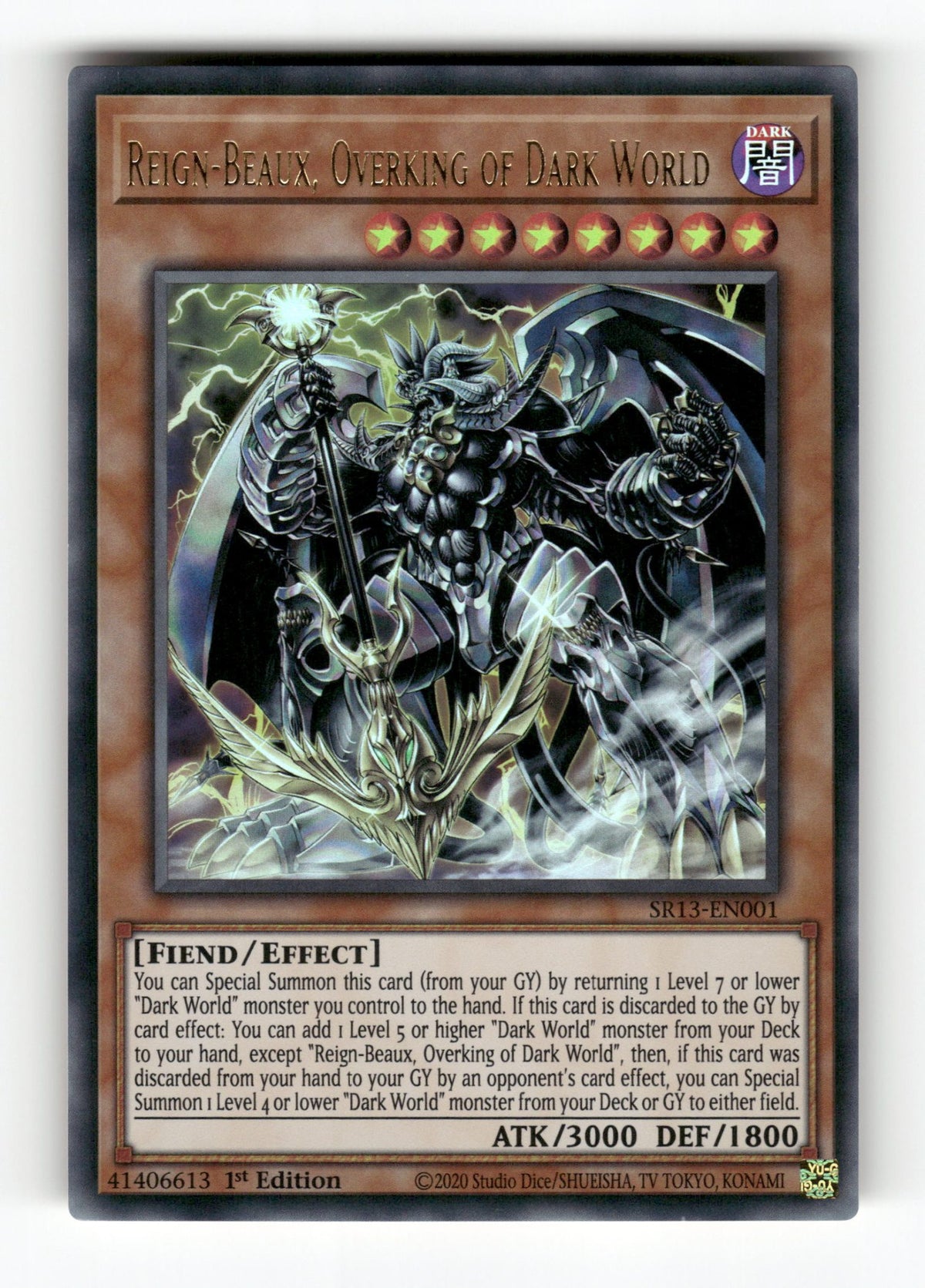 Reign-Beaux, Overking of Dark World