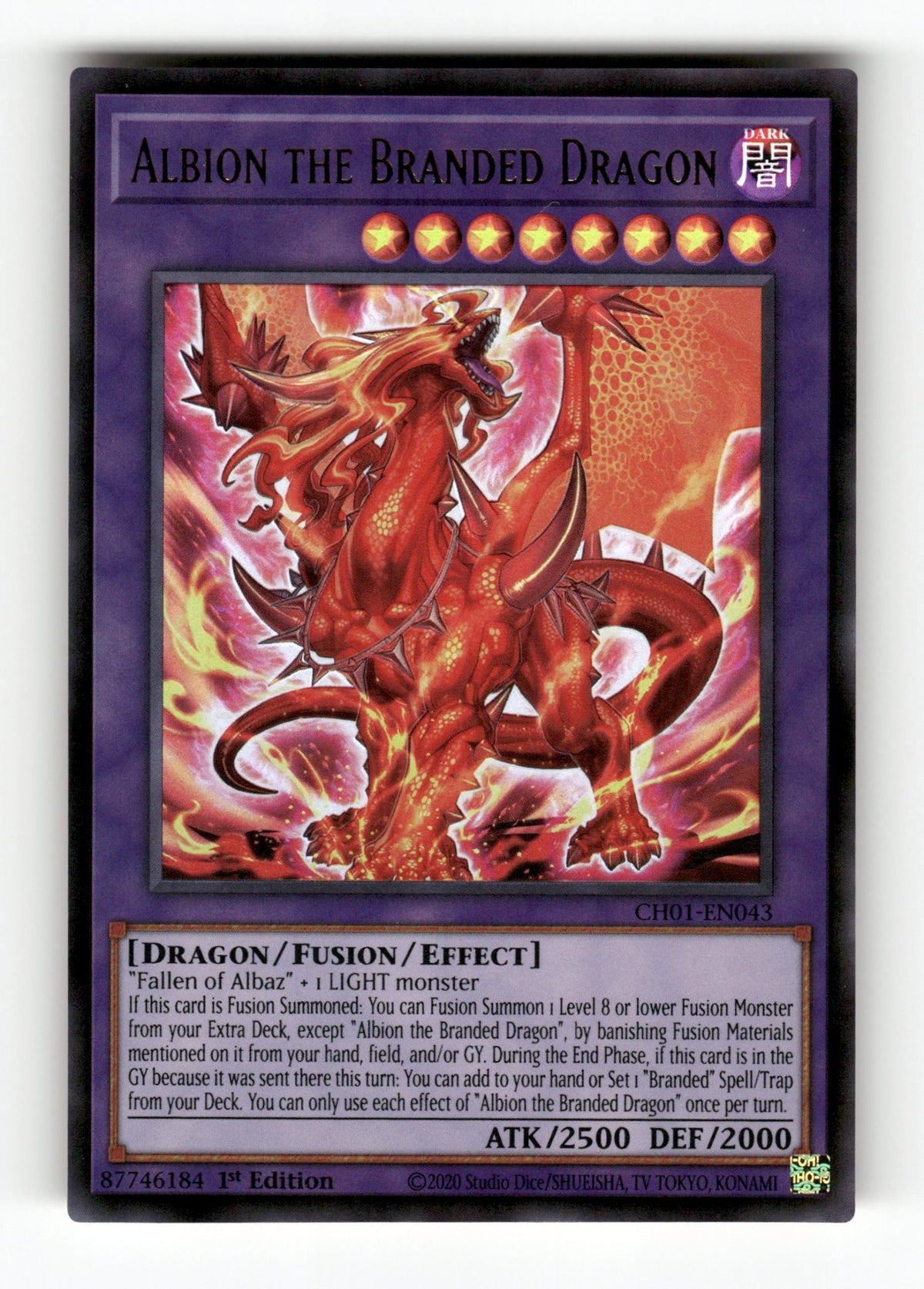 Albion the Branded Dragon