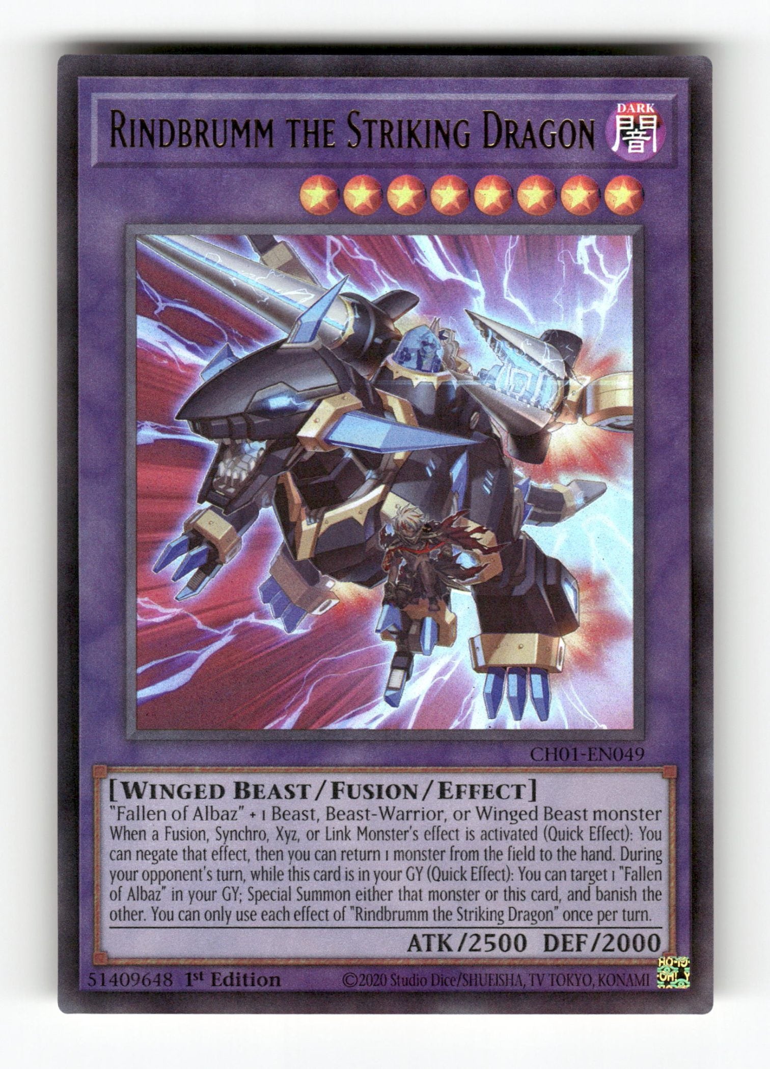 Rindbrumm the Striking Dragon