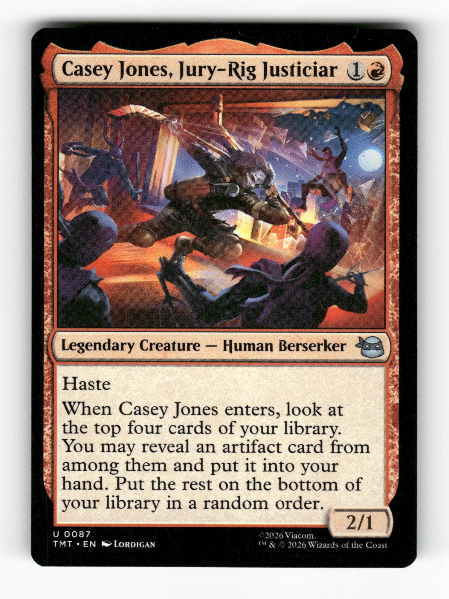 Casey Jones, Jury-Rig Justiciar