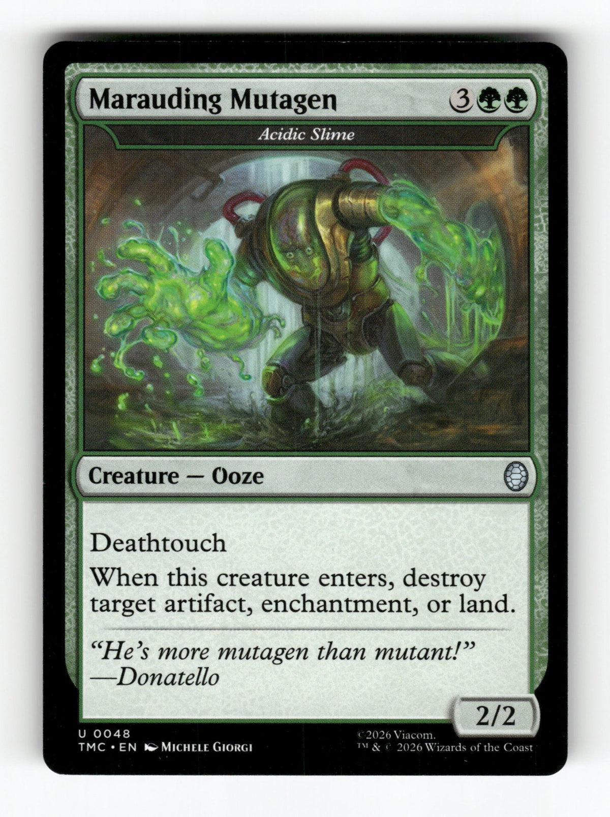 Marauding Mutagen - Acidic Slime (Surge Foil)
