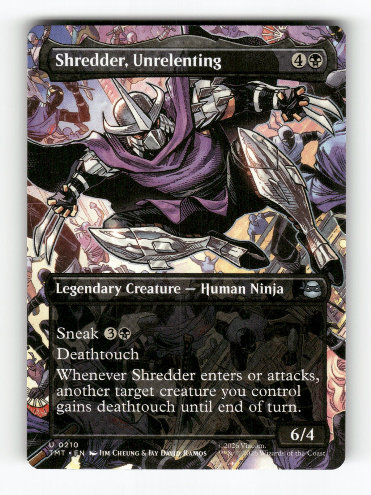 Shredder, Unrelenting (Borderless)