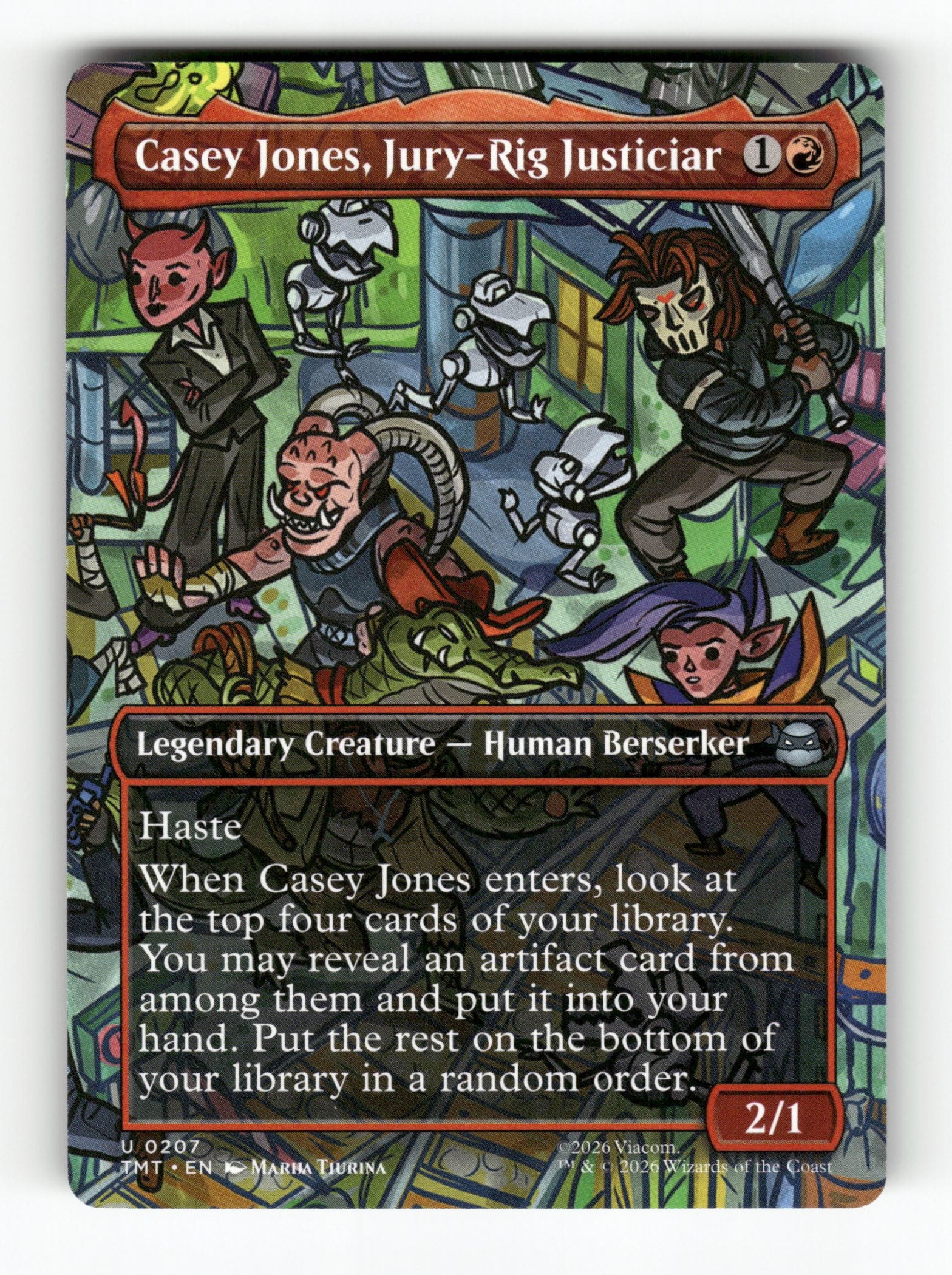 Casey Jones, Jury-Rig Justiciar (Borderless)