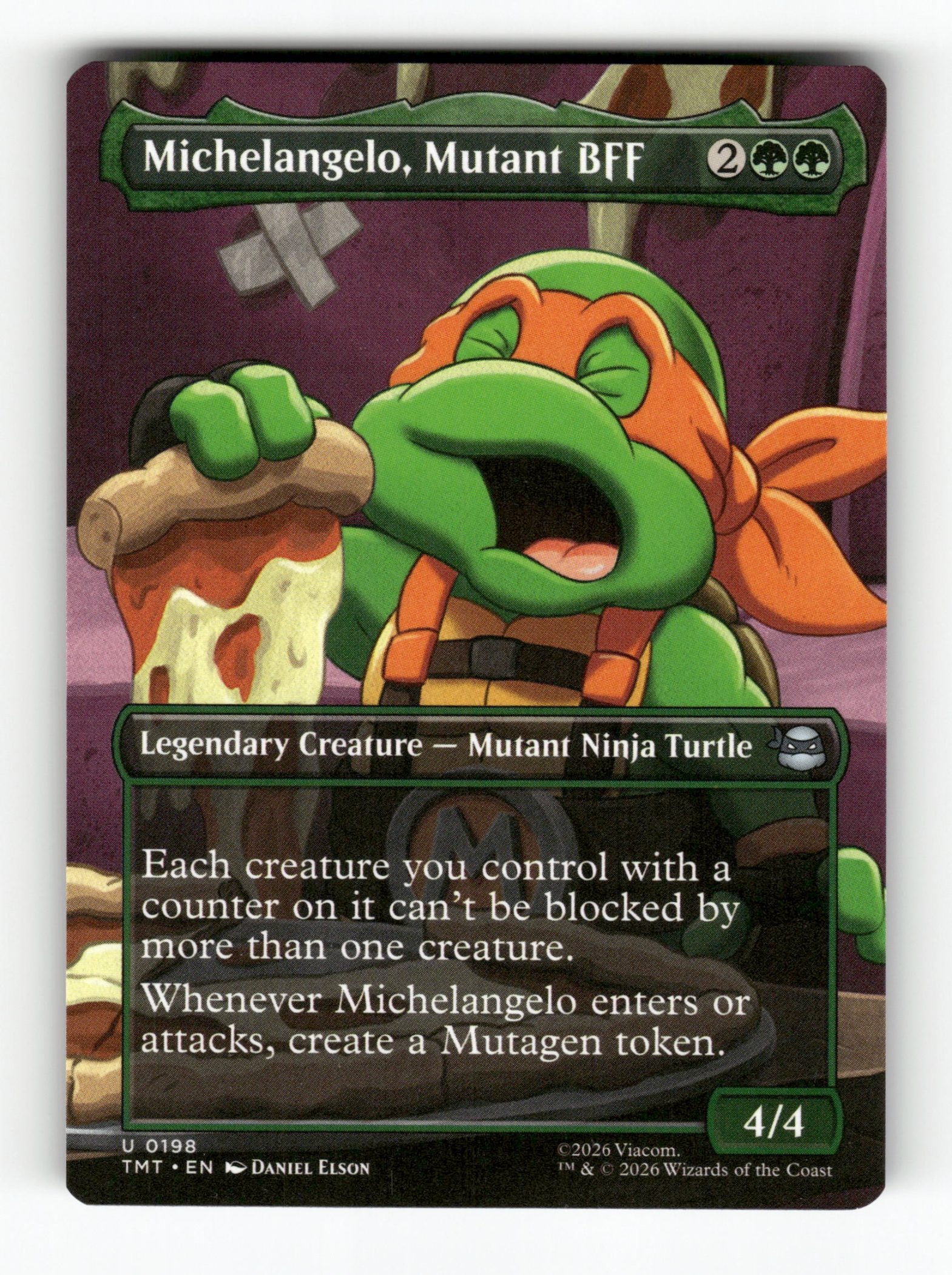 Michelangelo, Mutant BFF (Borderless)