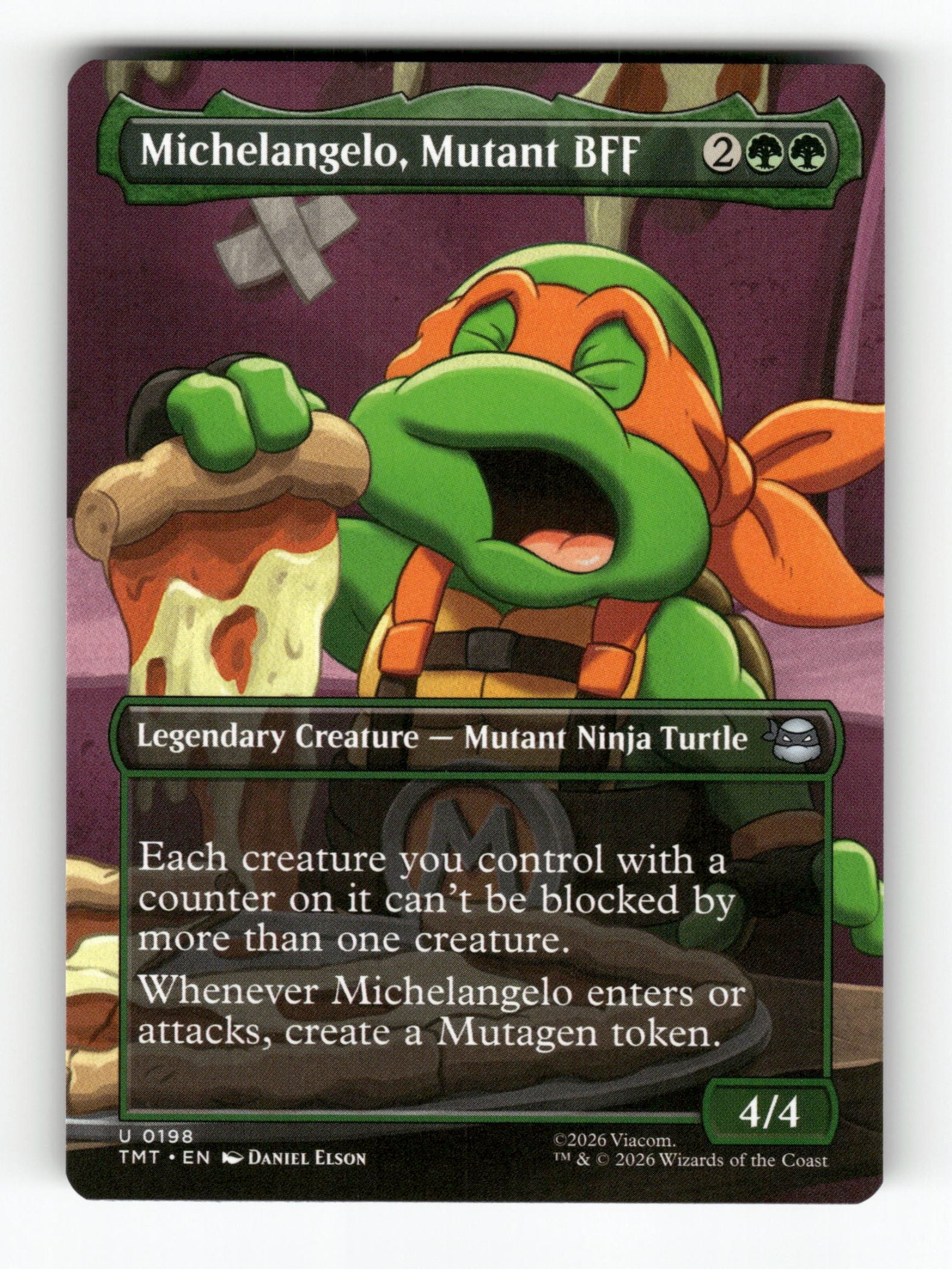 Michelangelo, Mutant BFF (Borderless)