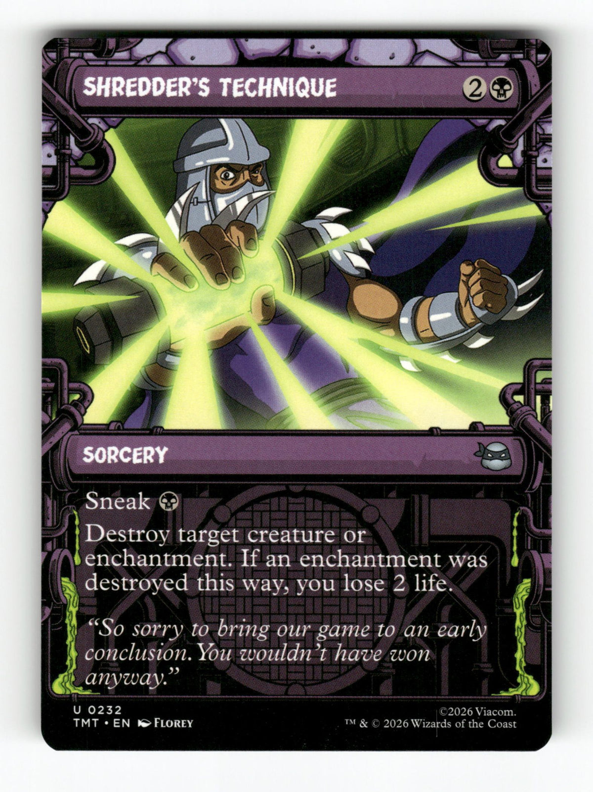 Shredder's Technique (Showcase)