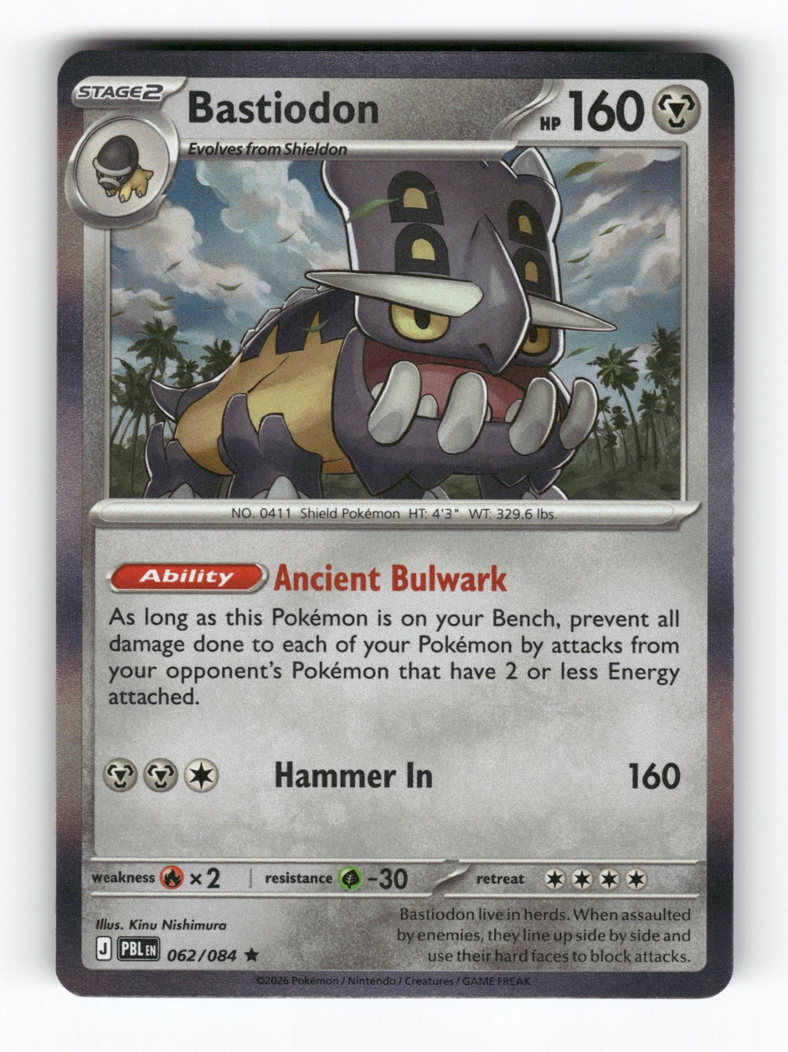 Bastiodon - 062/084