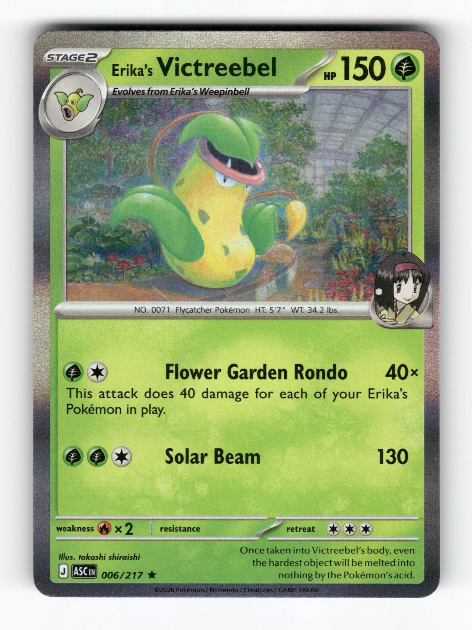 Erika's Victreebel