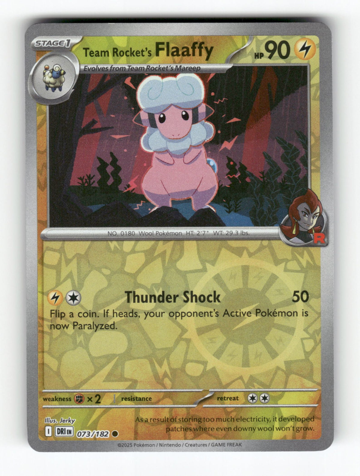 Team Rocket's Flaaffy