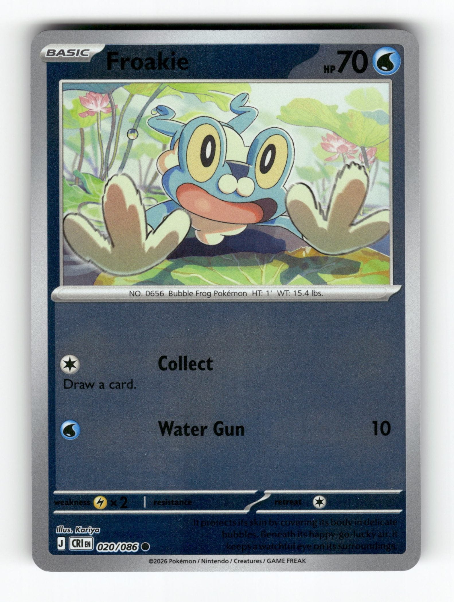 Froakie - 020/086