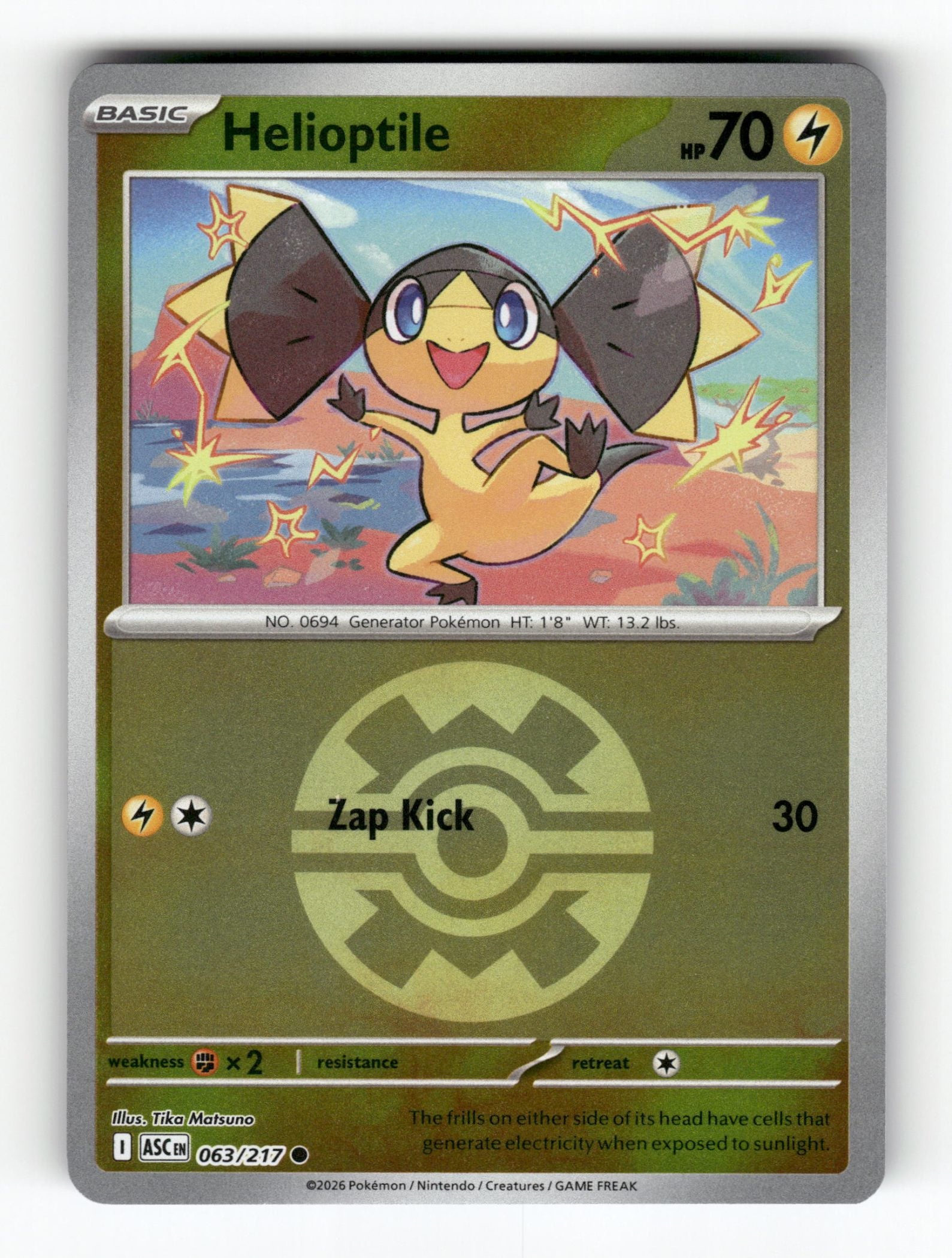 Helioptile (Quick Ball)