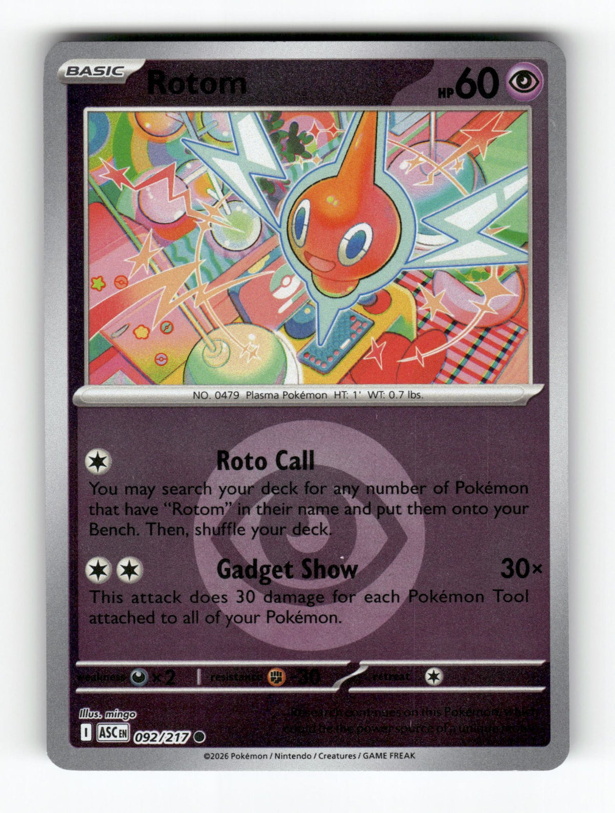 Rotom (Energy Symbol Pattern)