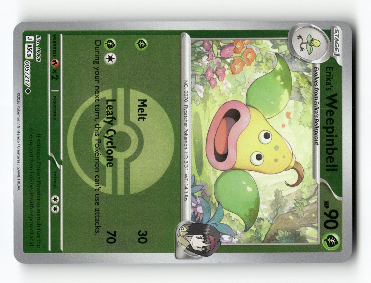 Erika's Weepinbell (Poke Ball)