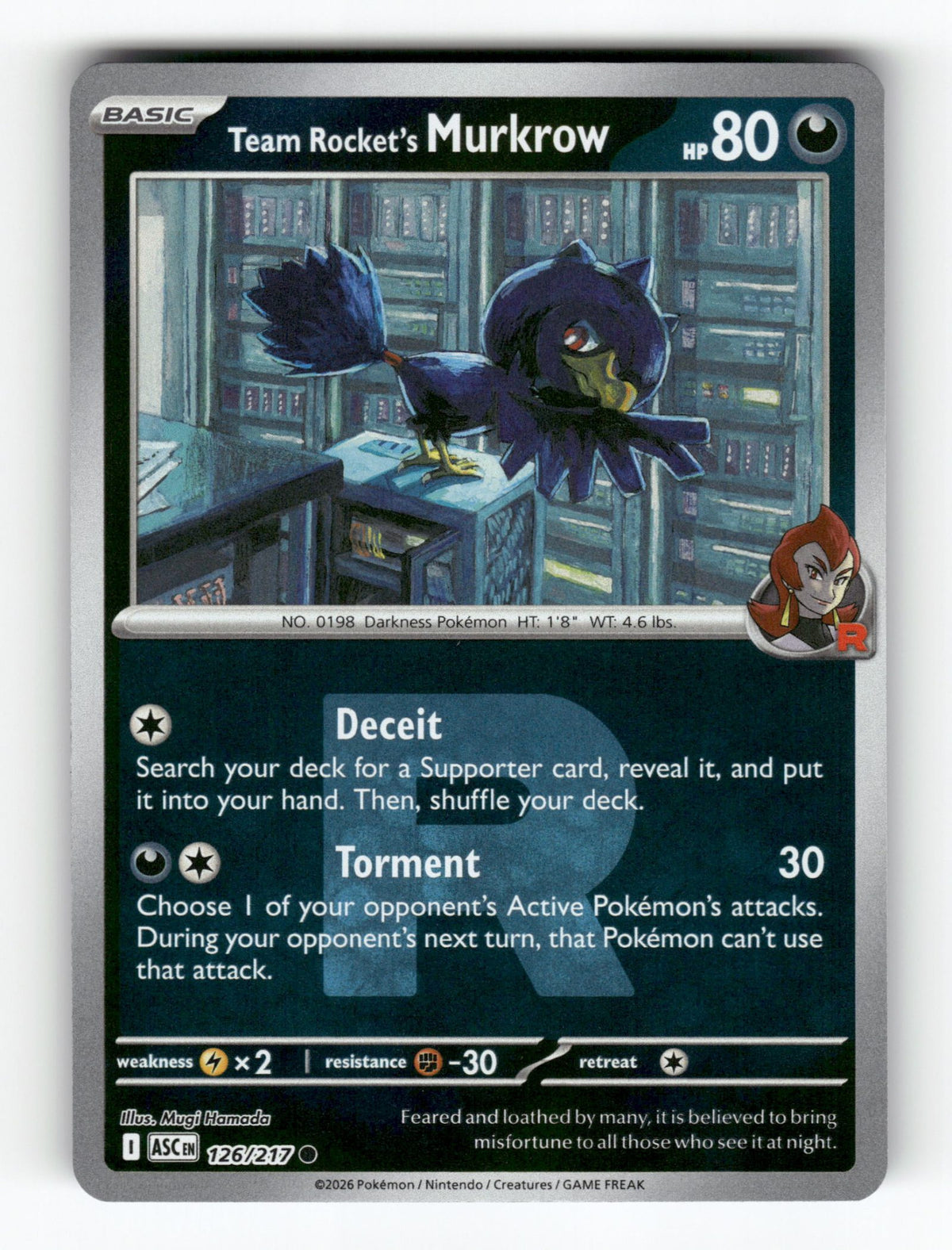 Team Rocket's Murkrow (Team Rocket)