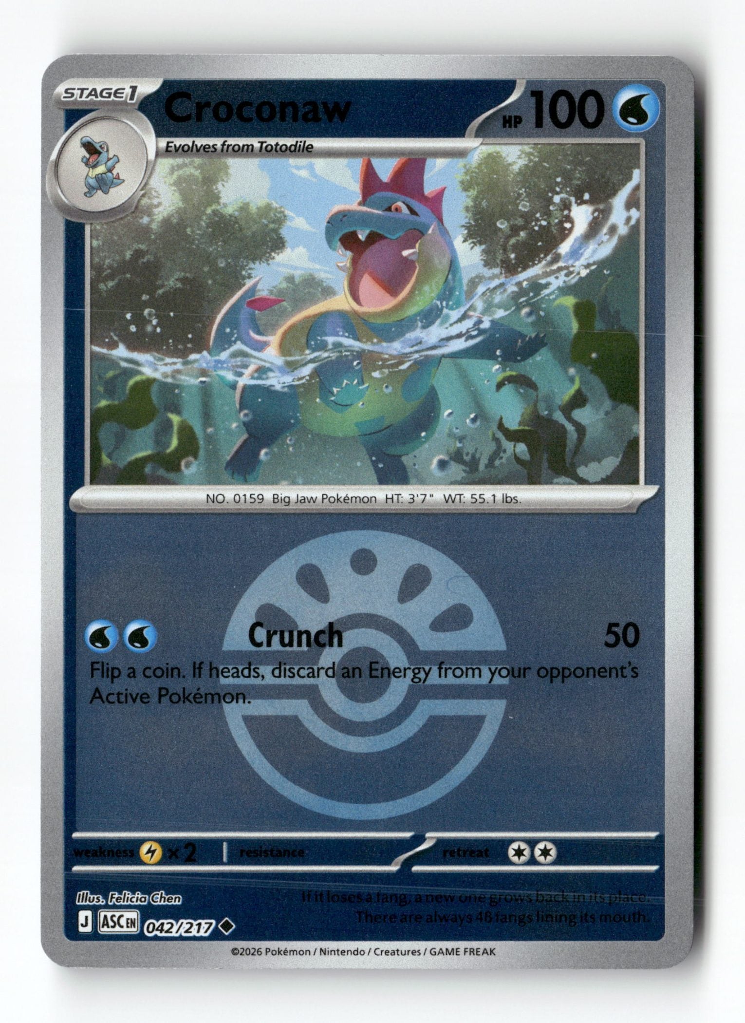Croconaw (Friend Ball)