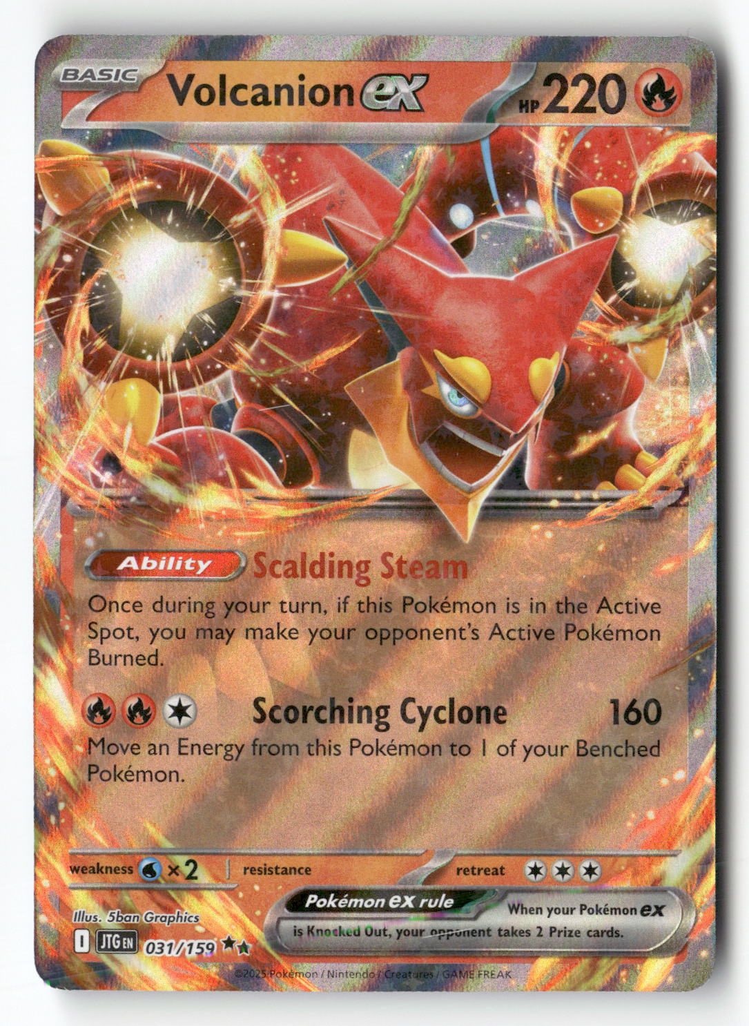 Volcanion ex - 031/159