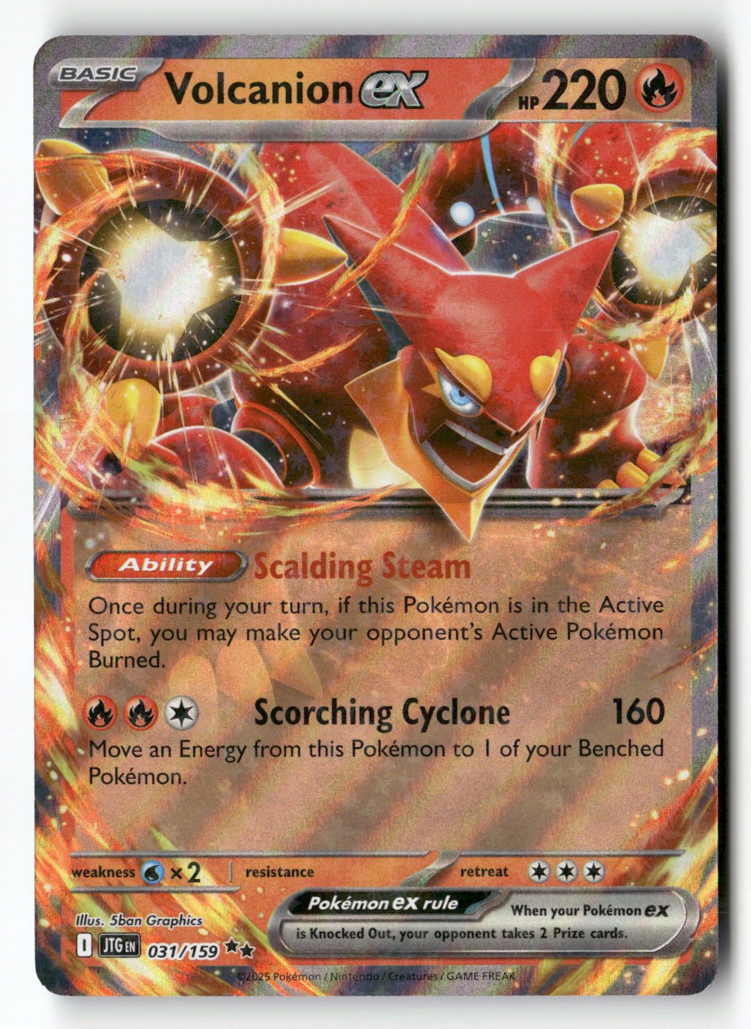 Volcanion ex - 031/159