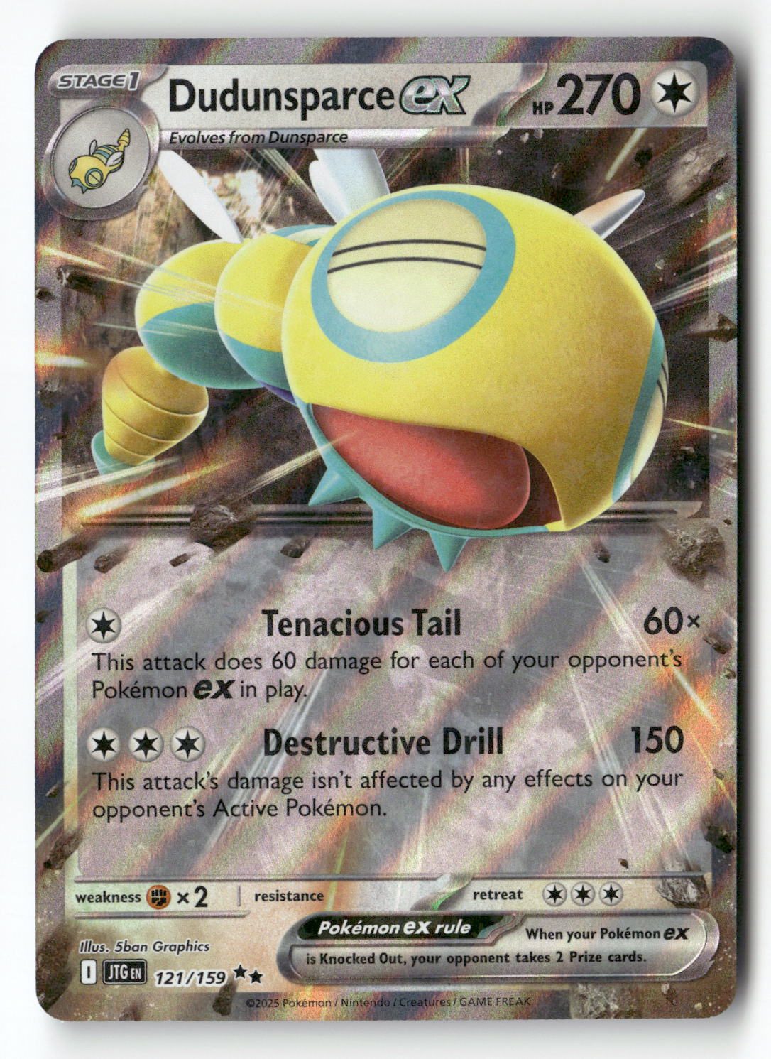 Dudunsparce ex - 121/159