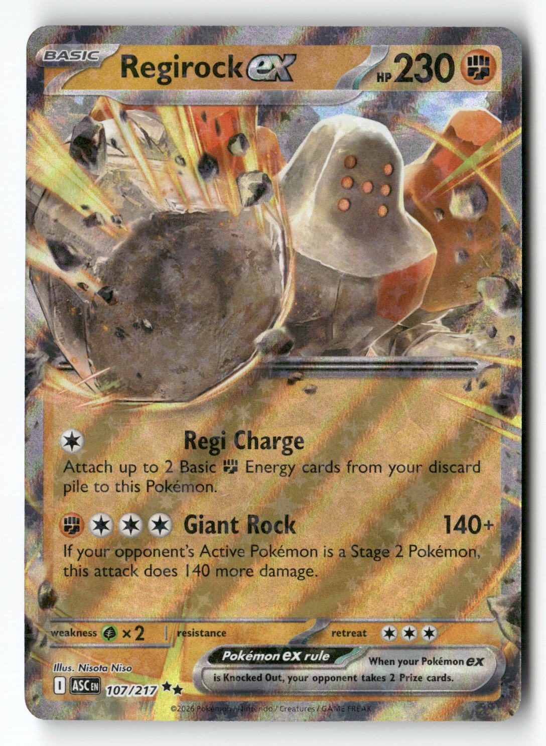 Regirock ex