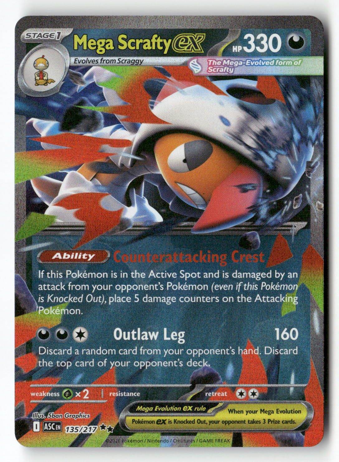 Mega Scrafty ex - 135/217