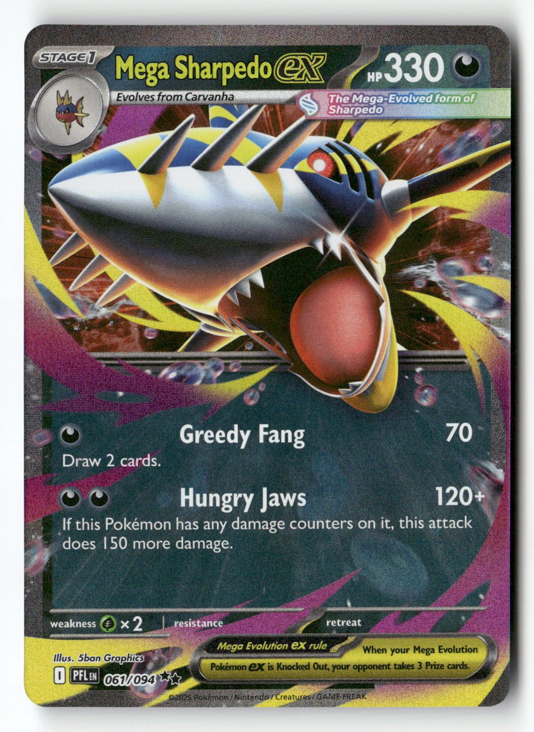 Mega Sharpedo ex - 061/094