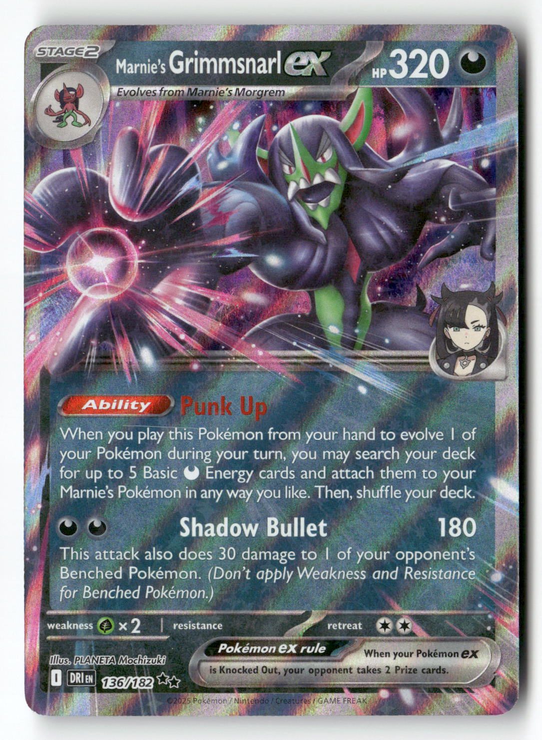 Marnie's Grimmsnarl ex