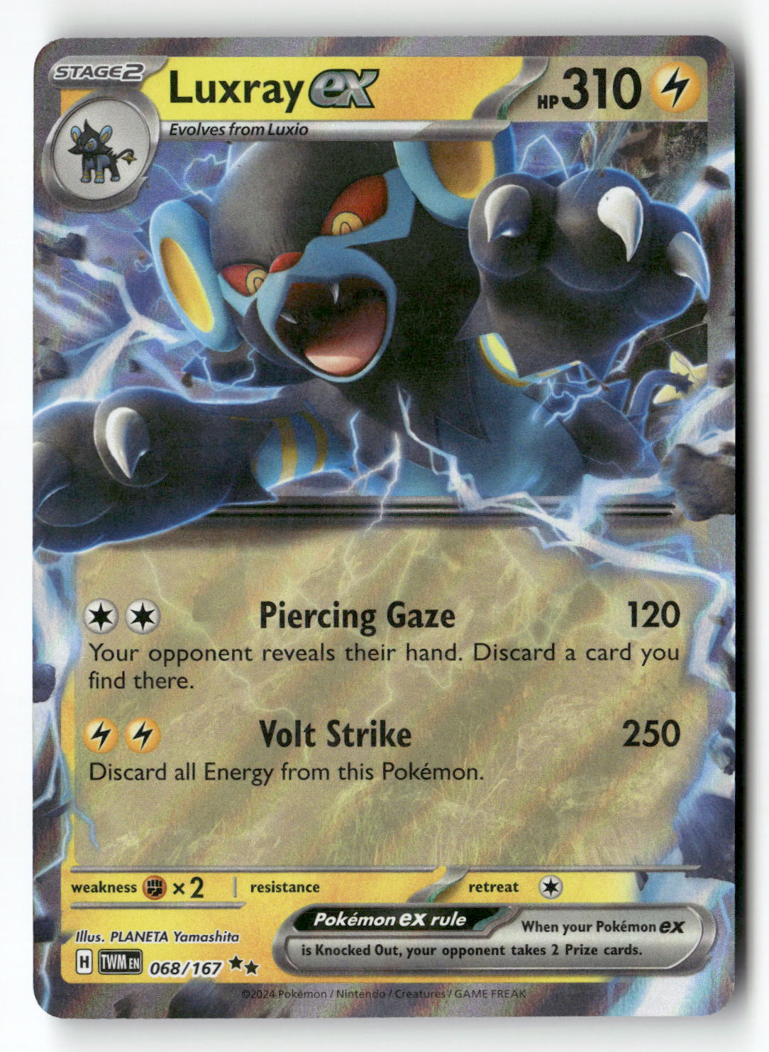 Luxray ex - 068/167
