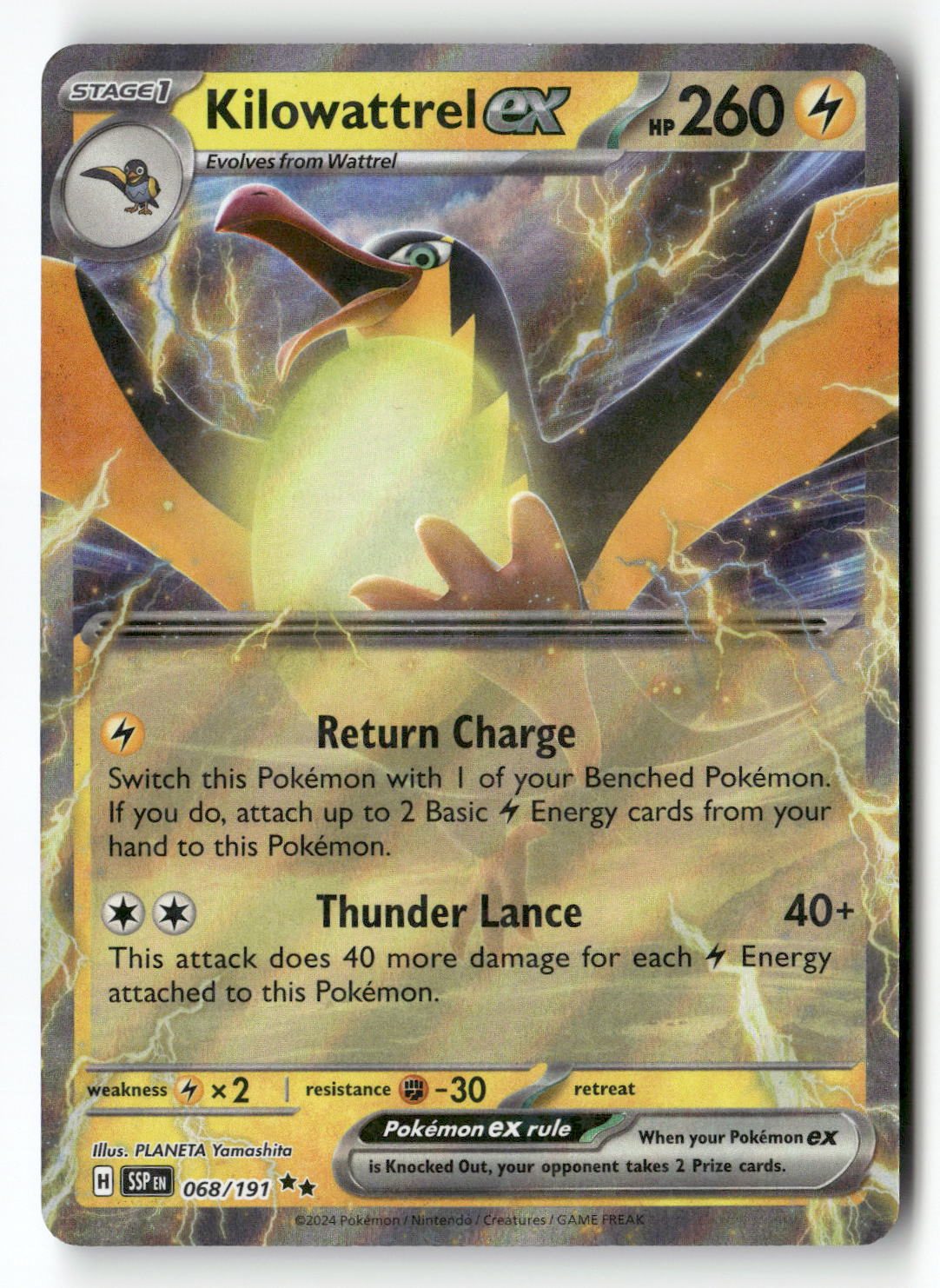 Kilowattrel ex