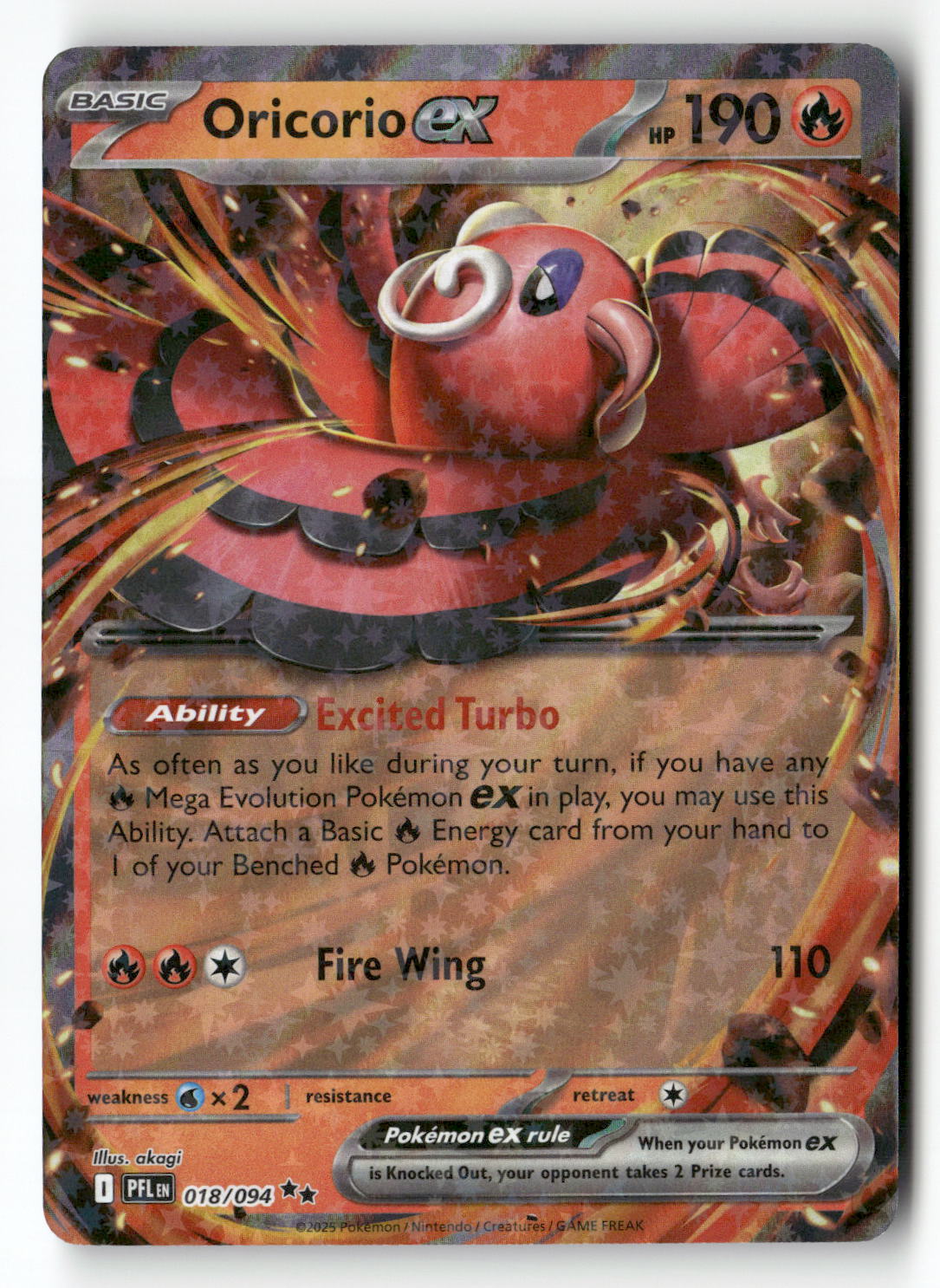 Oricorio ex - 018/094