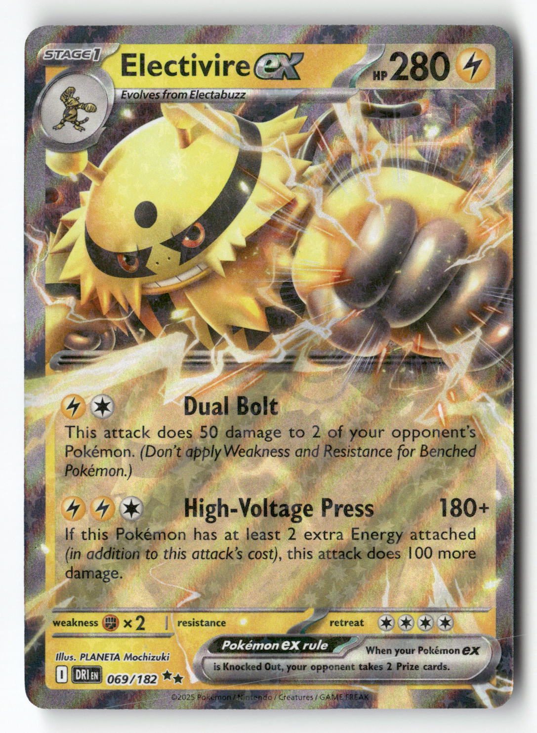 Electivire ex - 069/182
