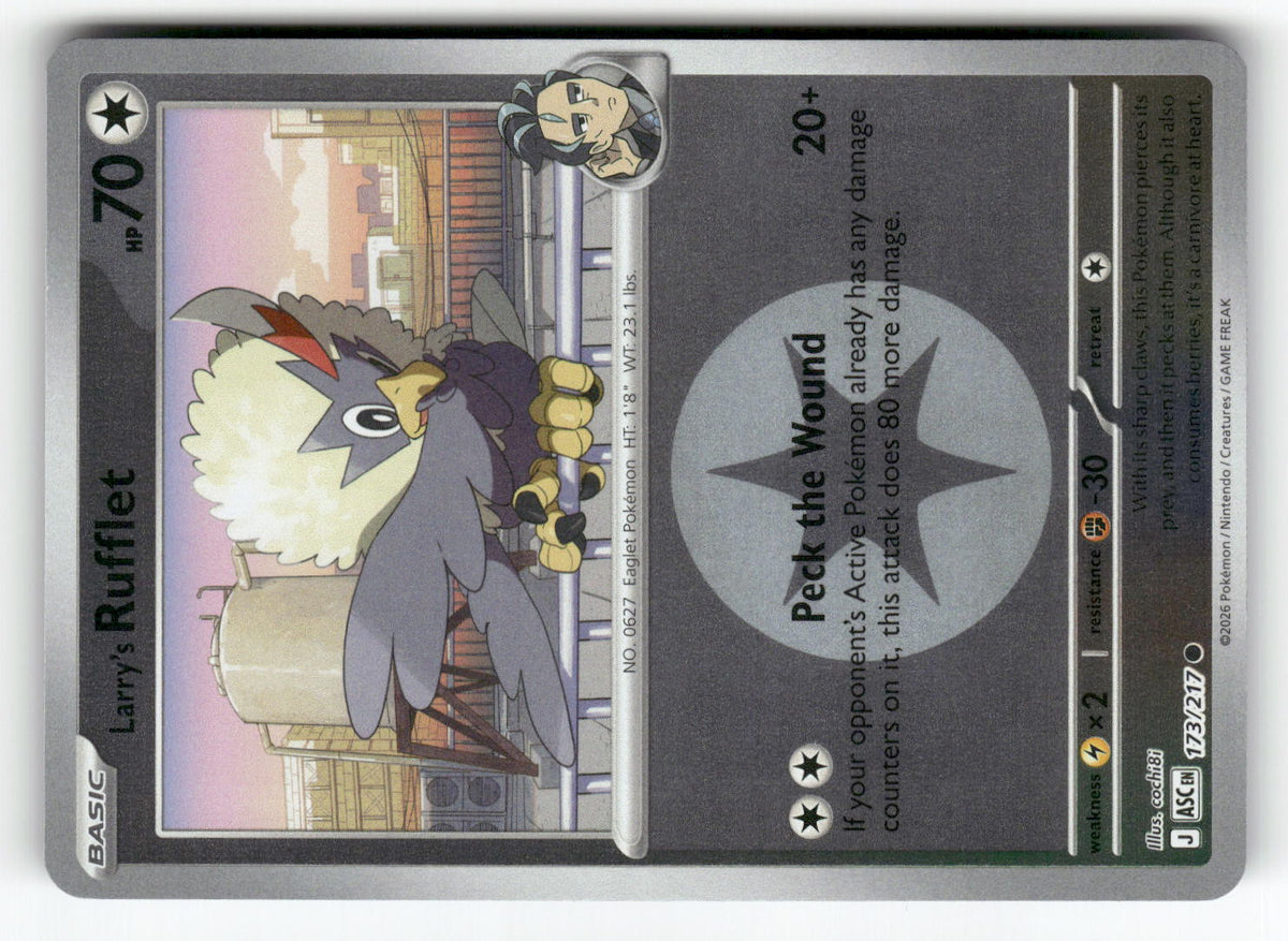 Larry's Rufflet (Energy Symbol Pattern)