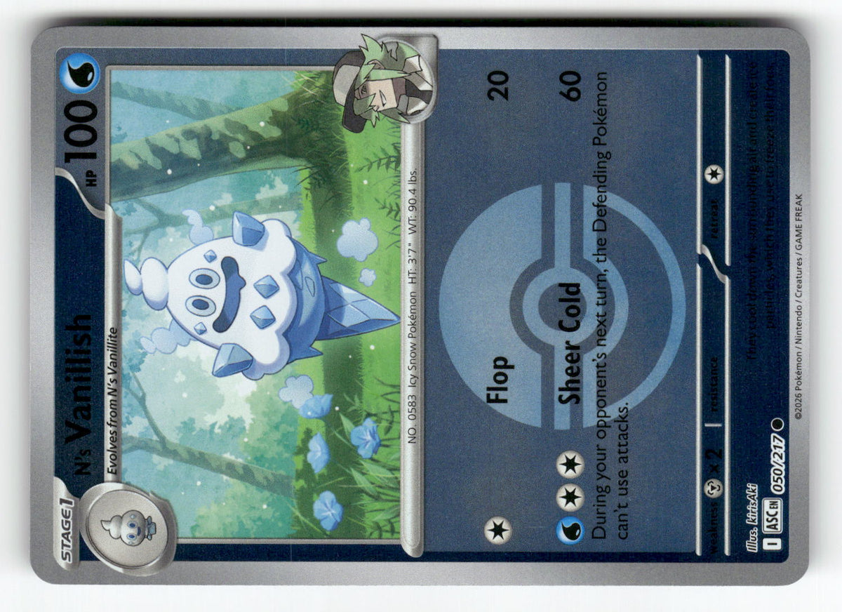 N's Vanillish (Poke Ball)