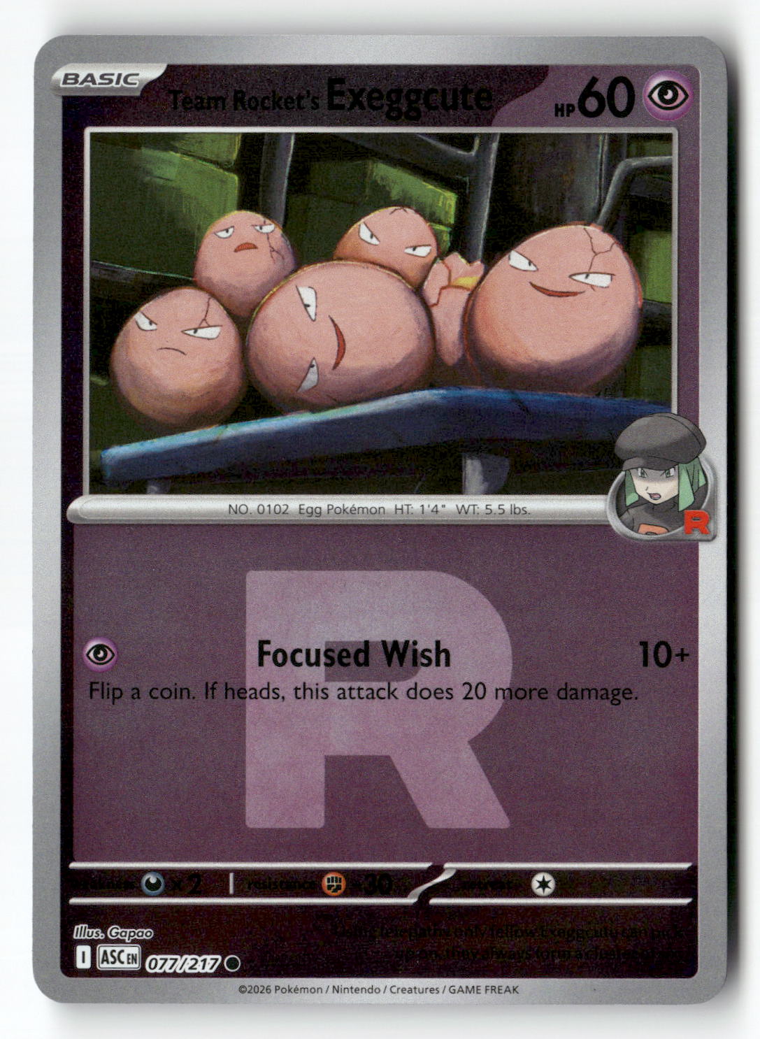 Team Rocket's Exeggcute (Team Rocket)