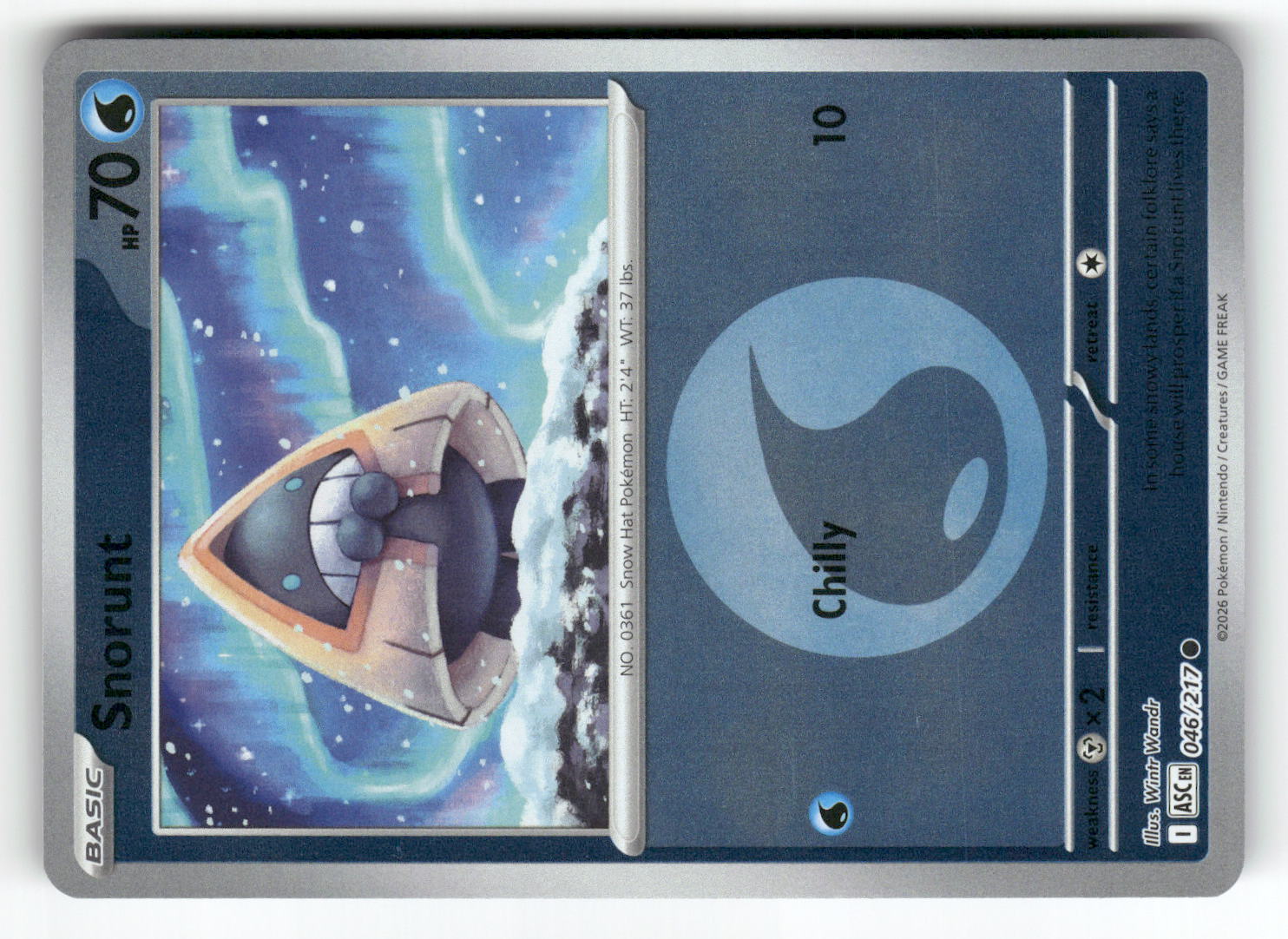 Snorunt - 046/217 (Energy Symbol Pattern)